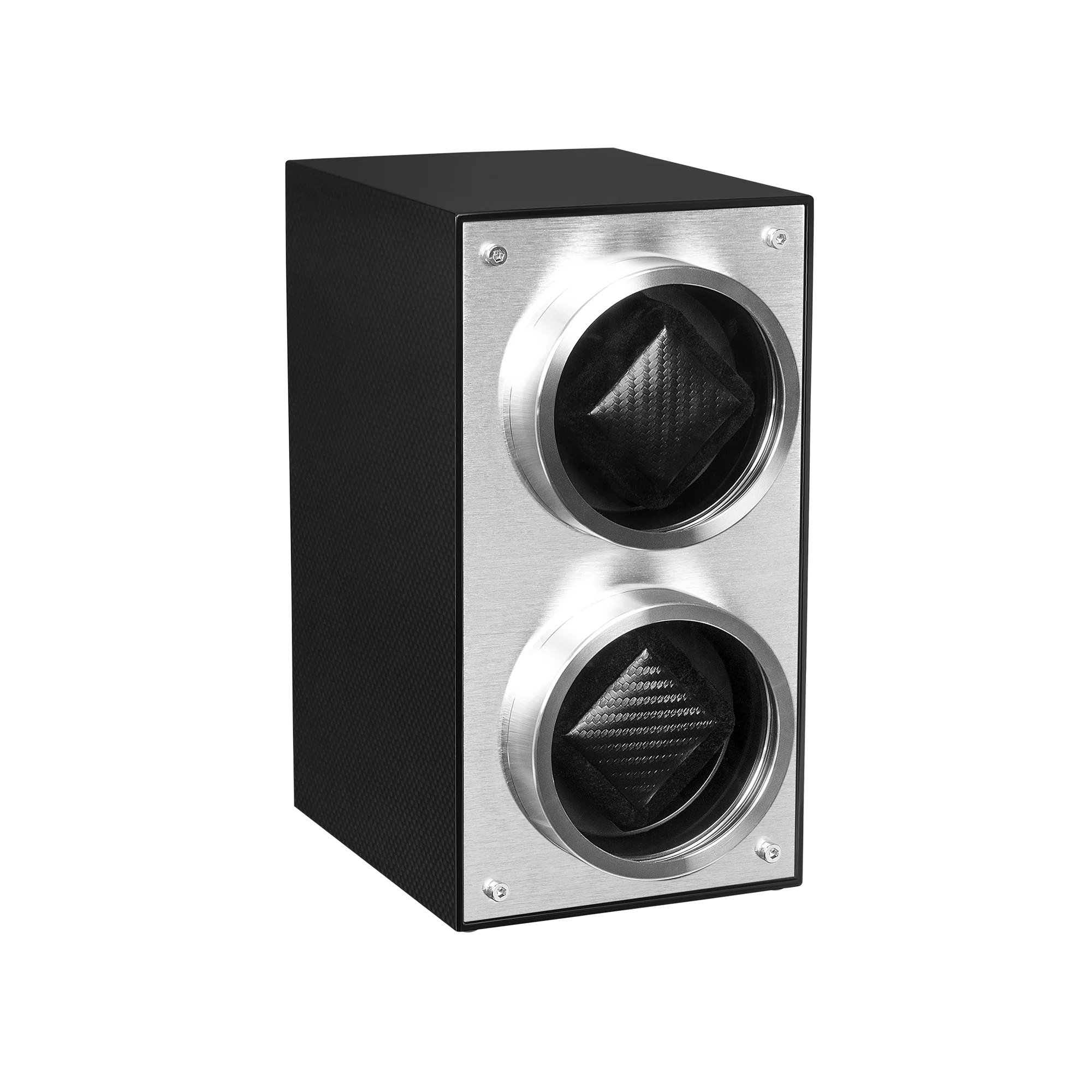Hermann Swiss Automatic Limited Edition Watch Winder Set Black / Stainless Steel | Black Dial - Image 6