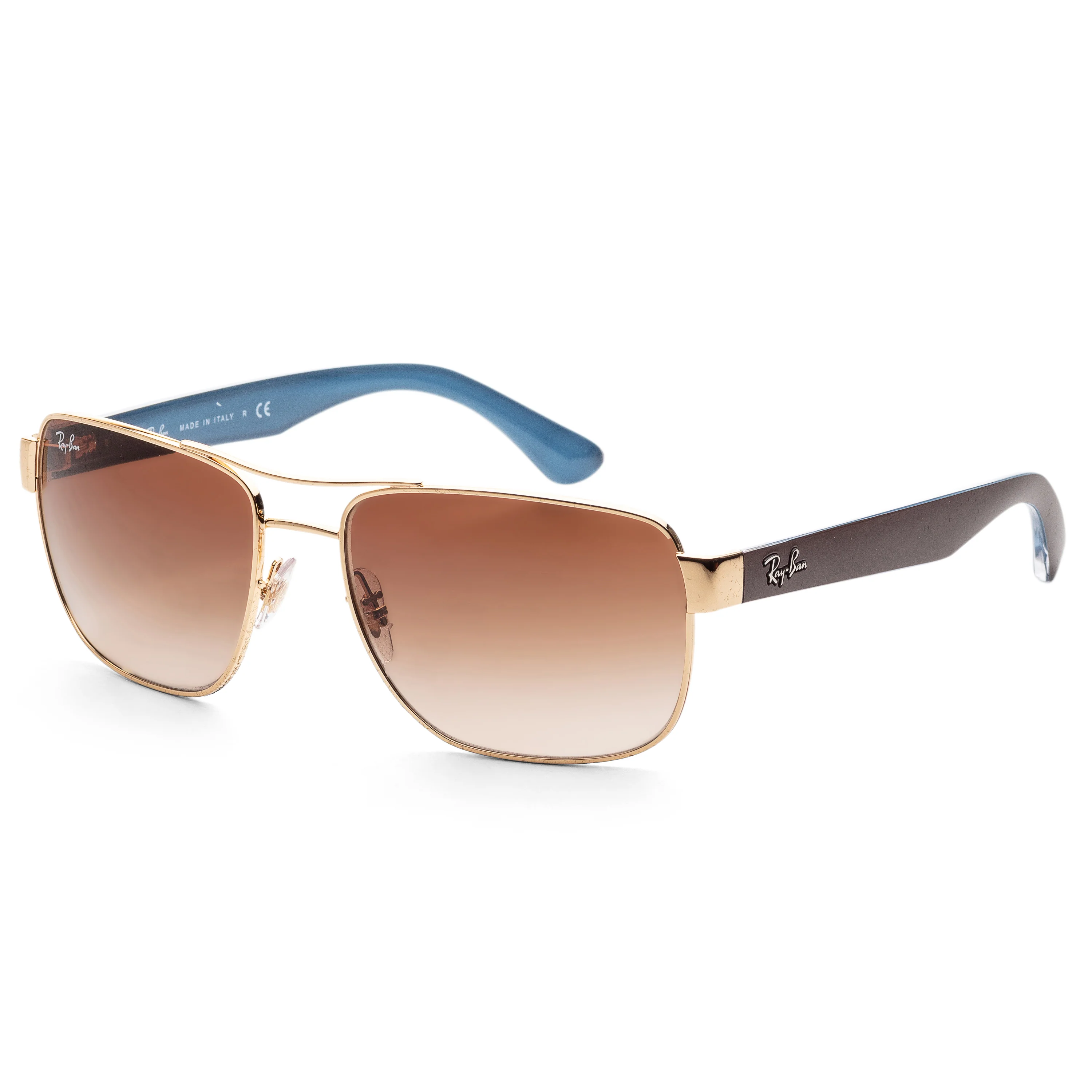 High Street Gold Frame, Brown Gradient Lens | Dial