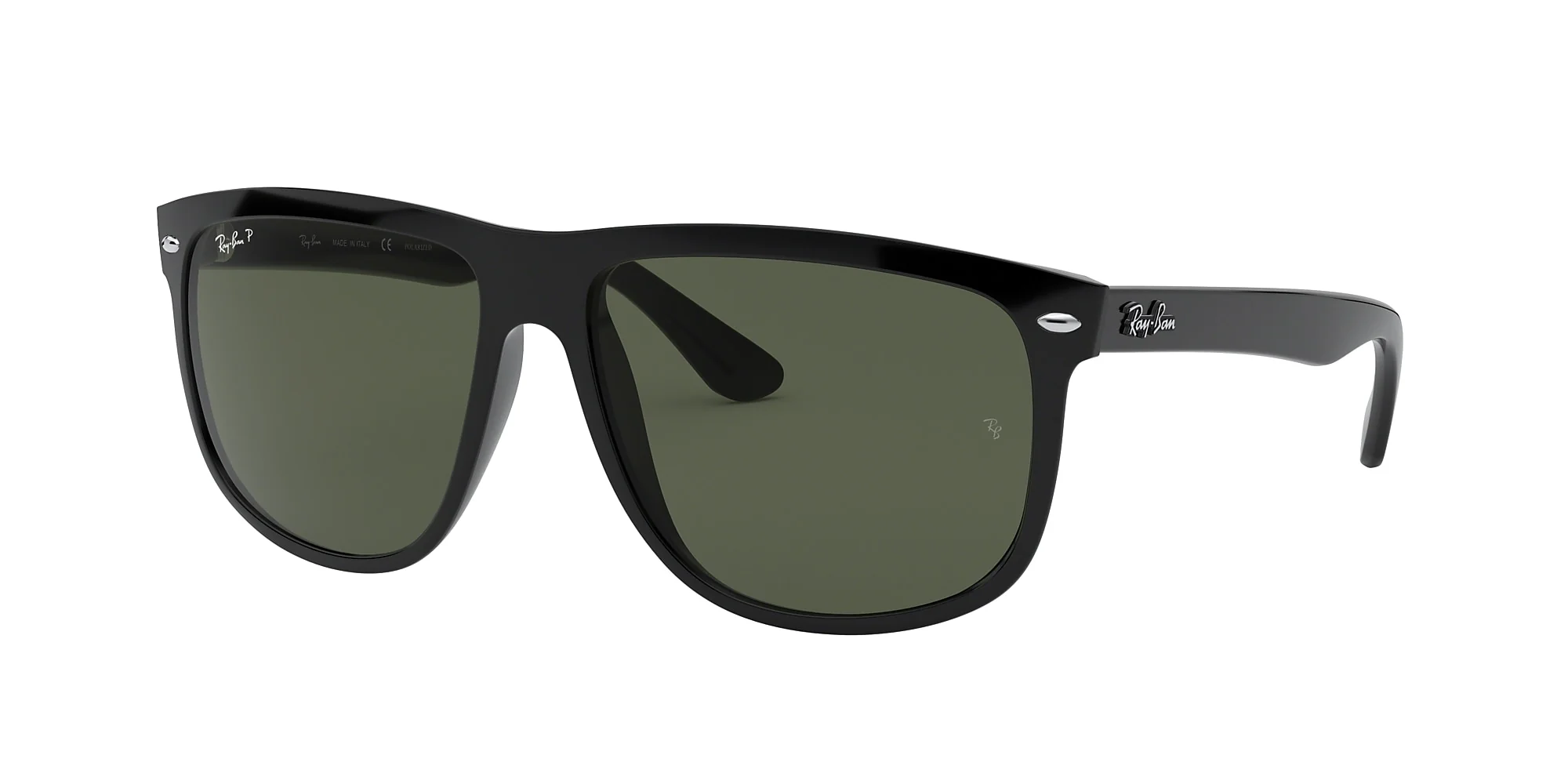 High Street Black Frame, Green Polarized Lens | Dial