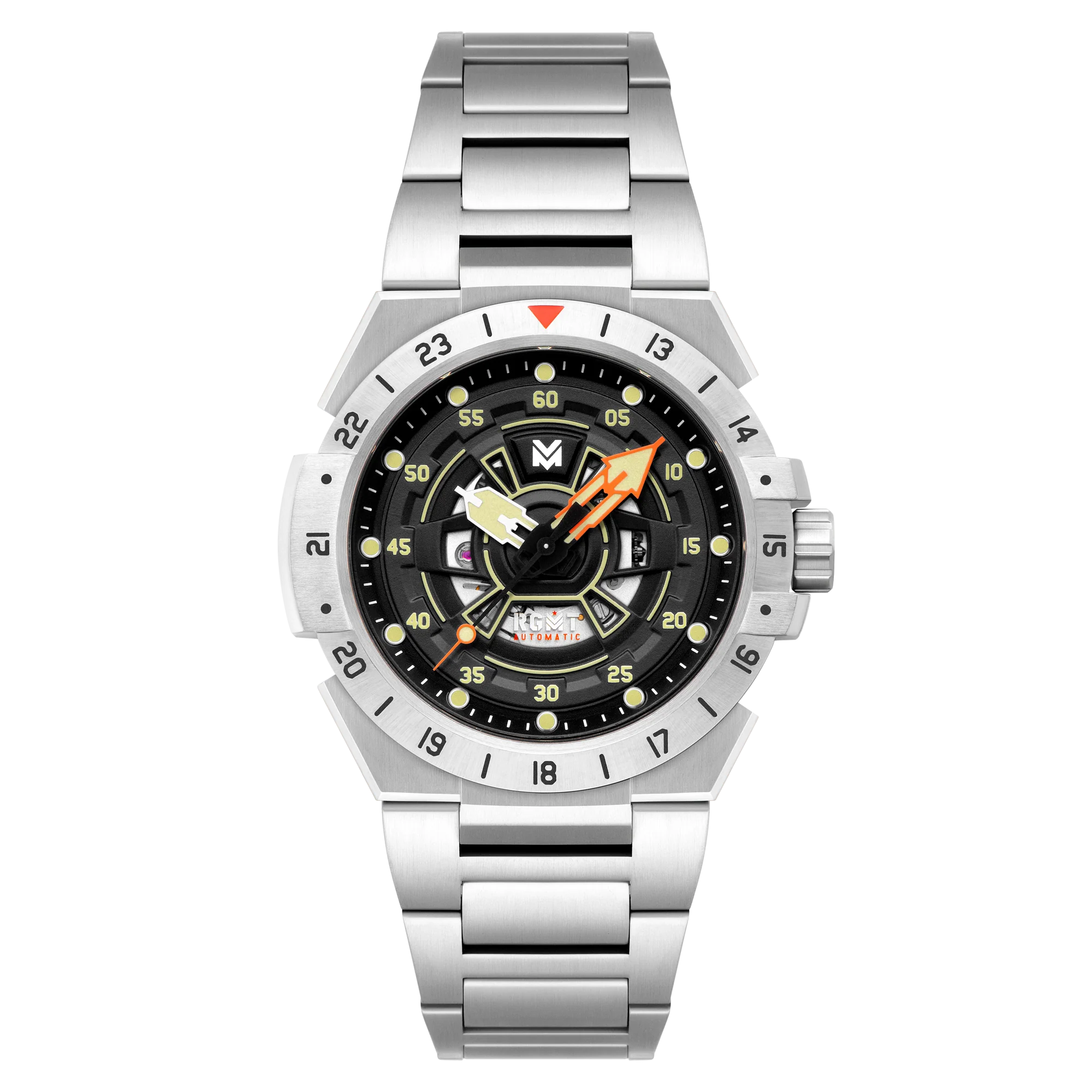HIMARS AUTOMATIC BLACK / STAINLESS STEEL | Black Dial