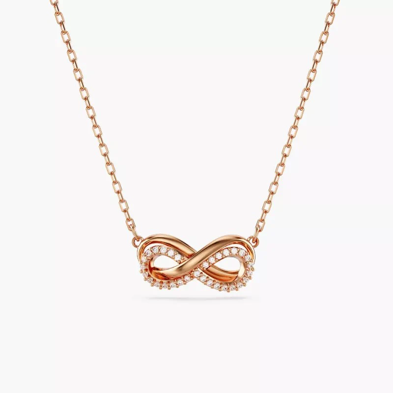 Hyperbola White / Rose Gold-Tone