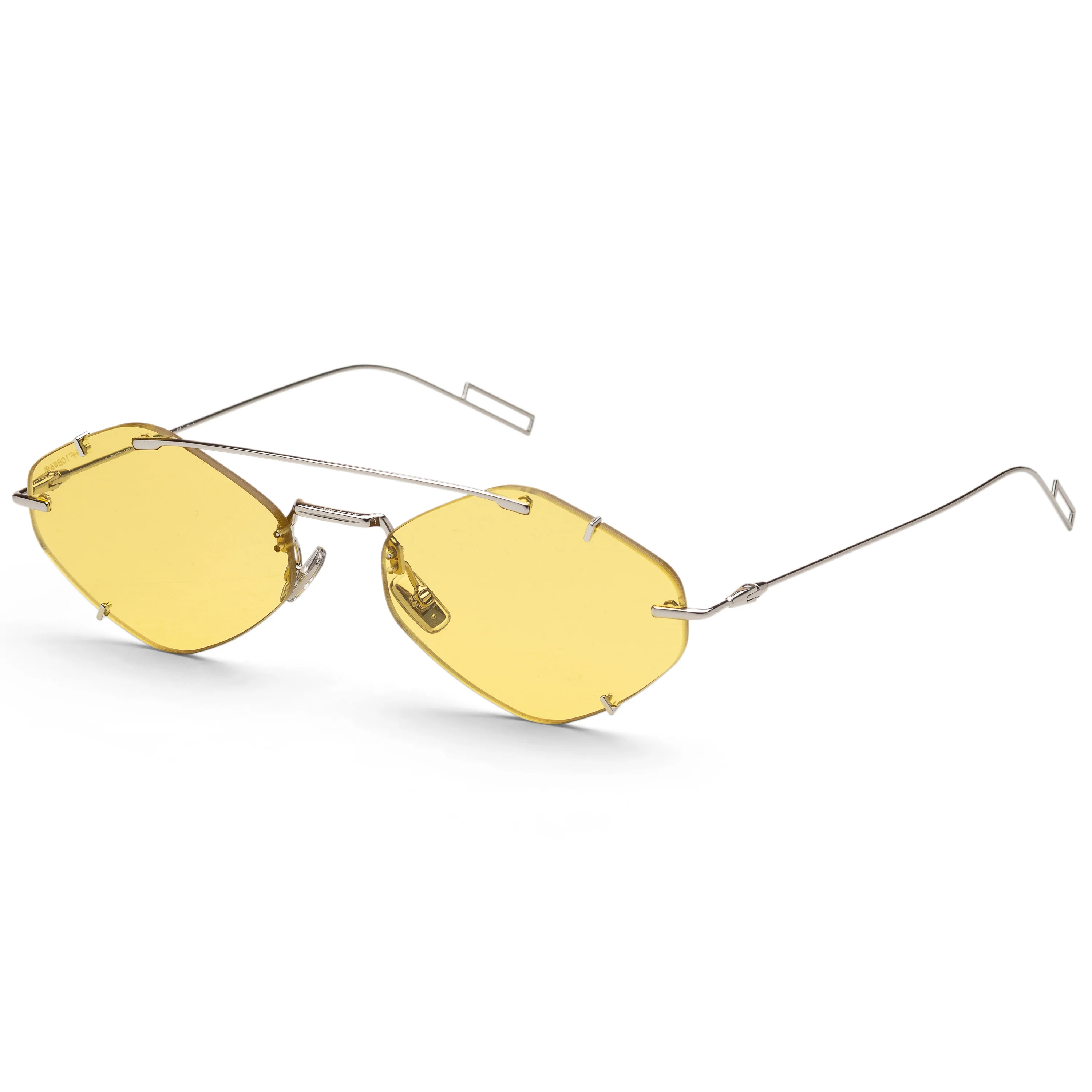 Inclusions Palladium Frame, Gold Mirror Lens | Dial