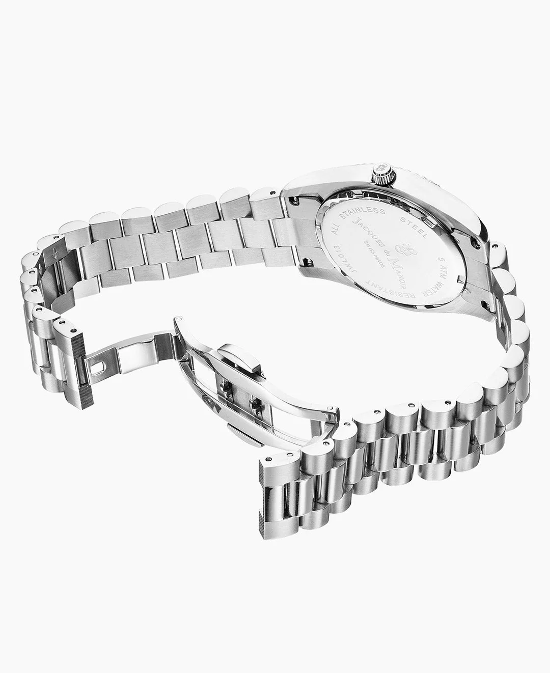 Inspiration Roman II Blue dial, stainless steel bracelet Blue Dial - Image 2