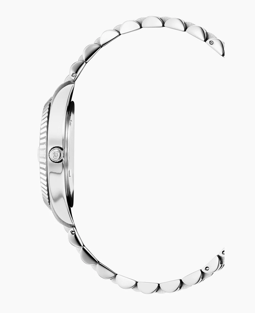 Inspiration Roman Mother of pear dial, stainless steel bracelet Mother-of-Pearl Dial - Image 3