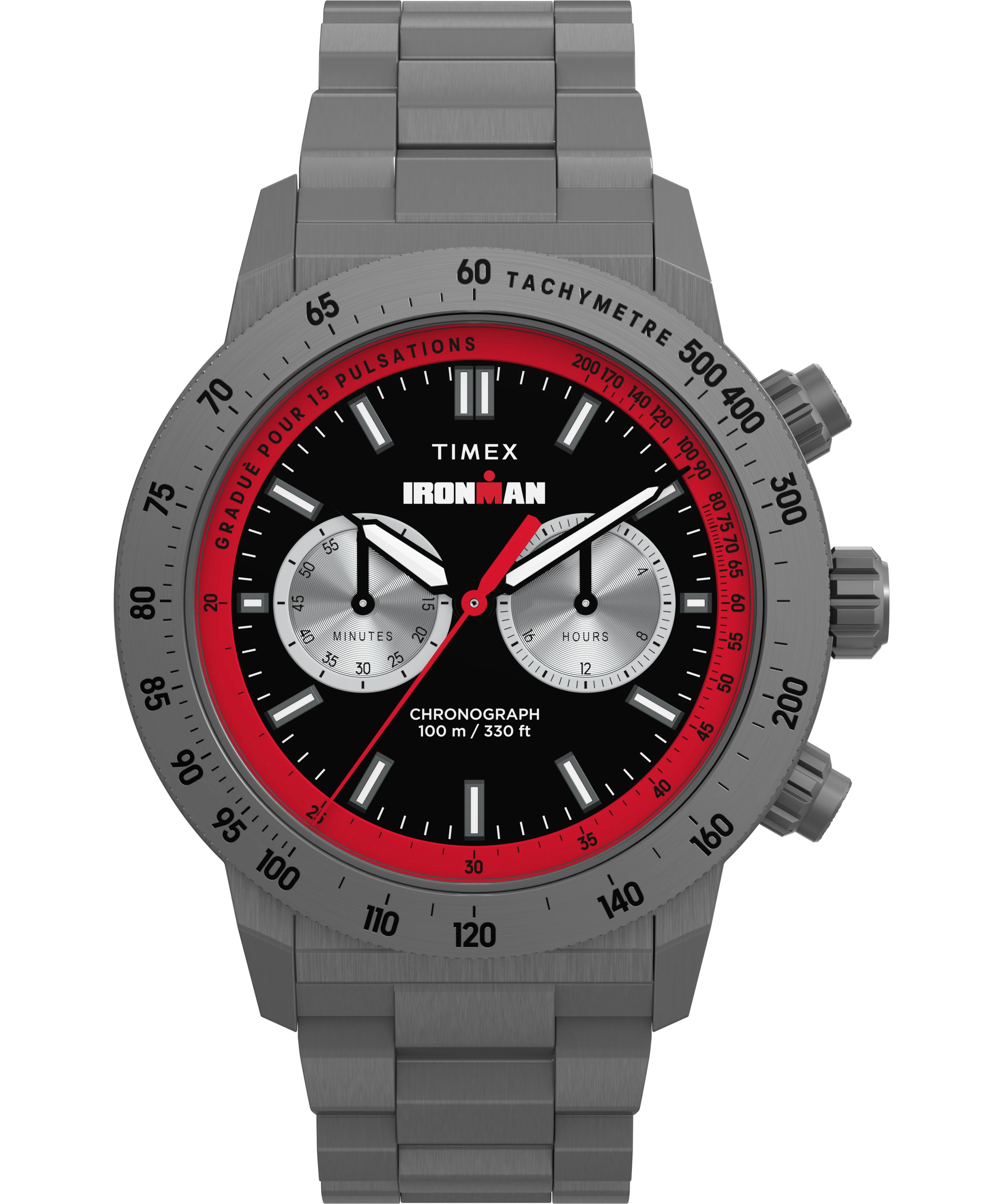 IRONMAN PREMIUM Black Dial