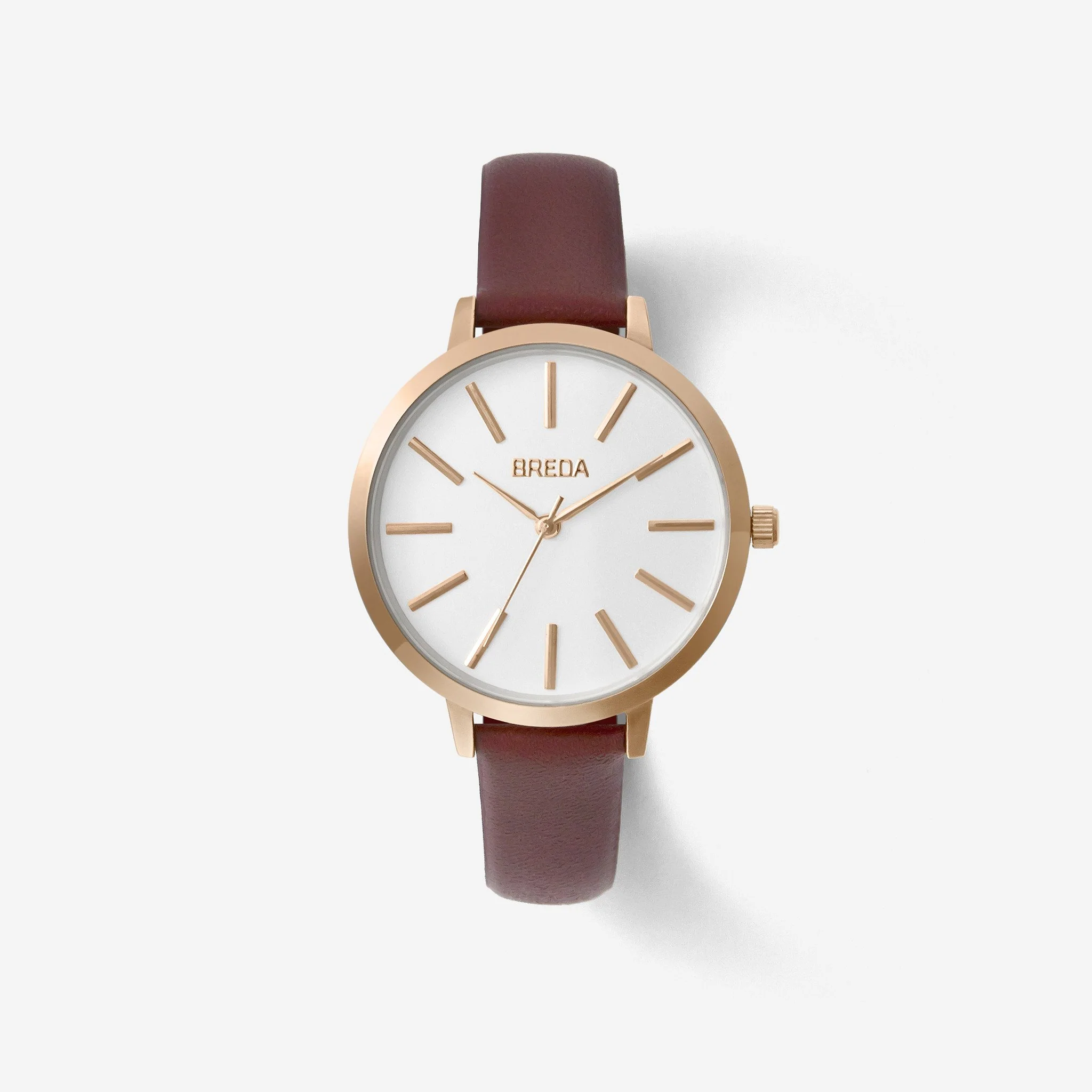Joule Women's Watch Rose Gold/Maroon