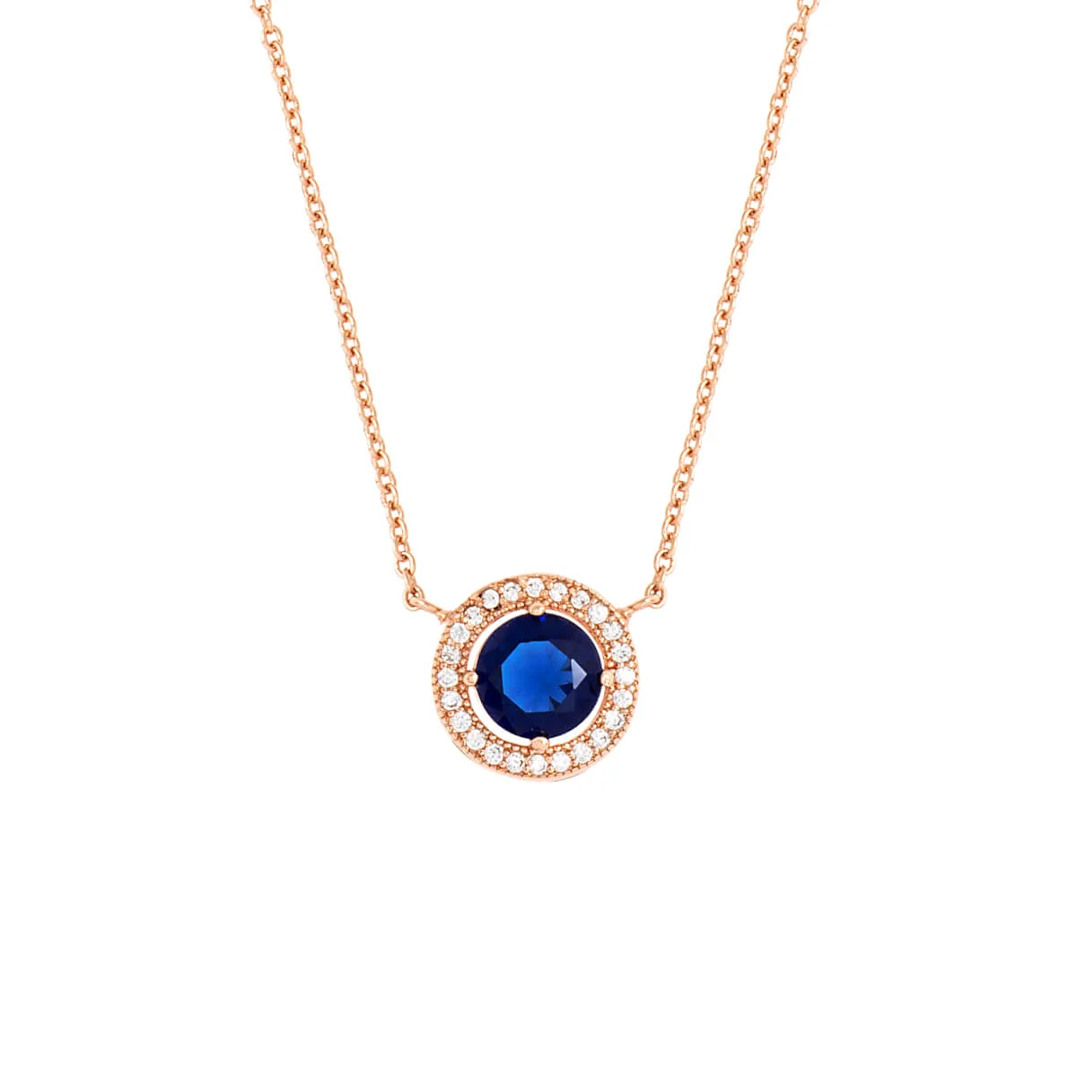 Juliet Pendant Necklace 18k Rose Gold