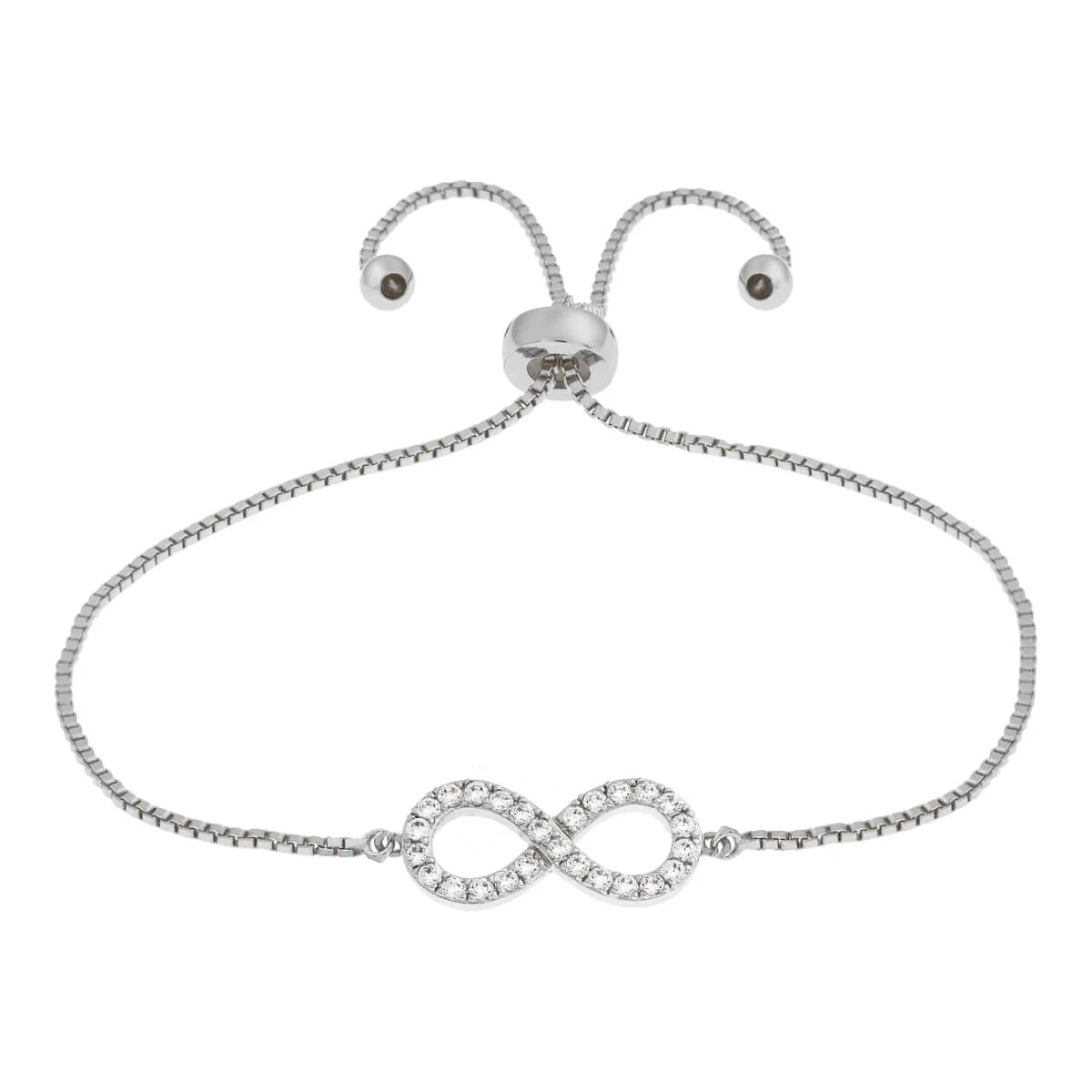 Kennedy Bolo Bracelet 18k White Gold