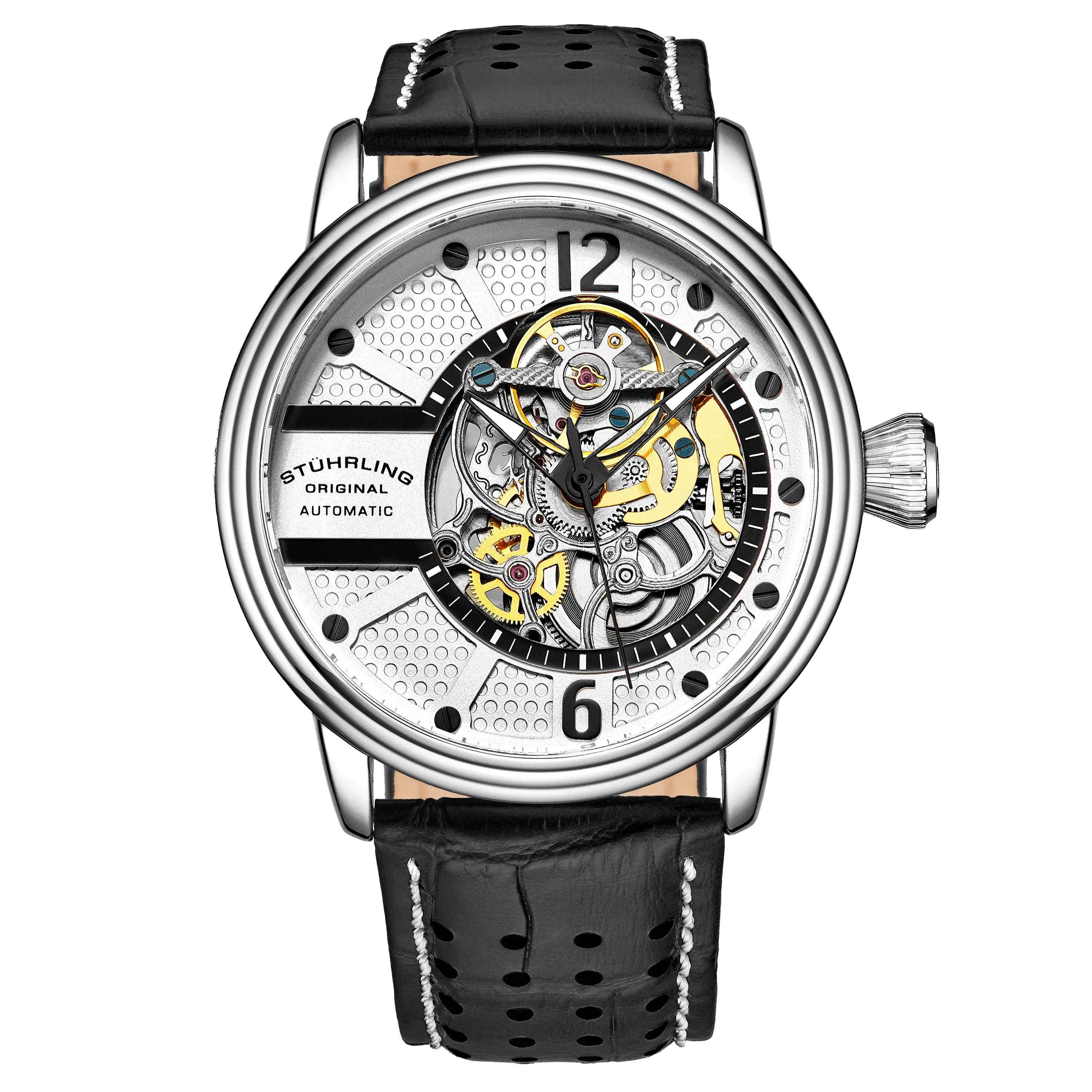 Legacy Black/Grey Leather | Gray Dial