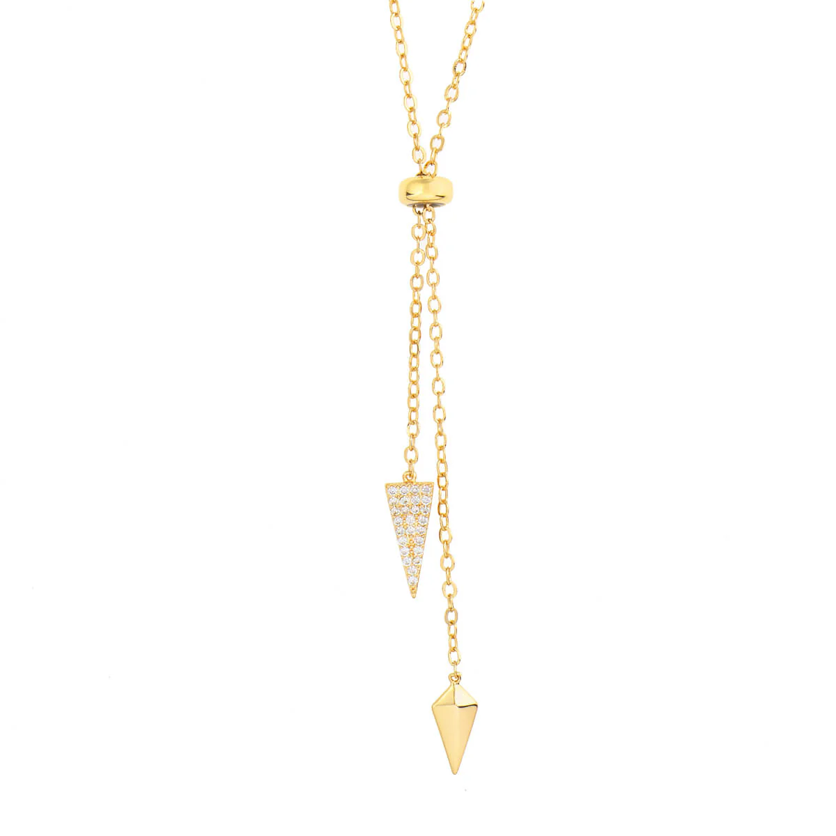 Lily Bolo Necklace 18k Yellow Gold