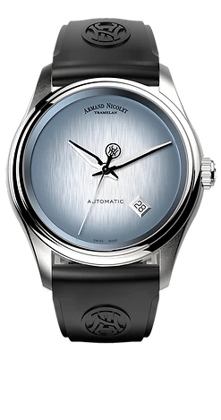 M02-5 Light blue/Rubber Blue Dial