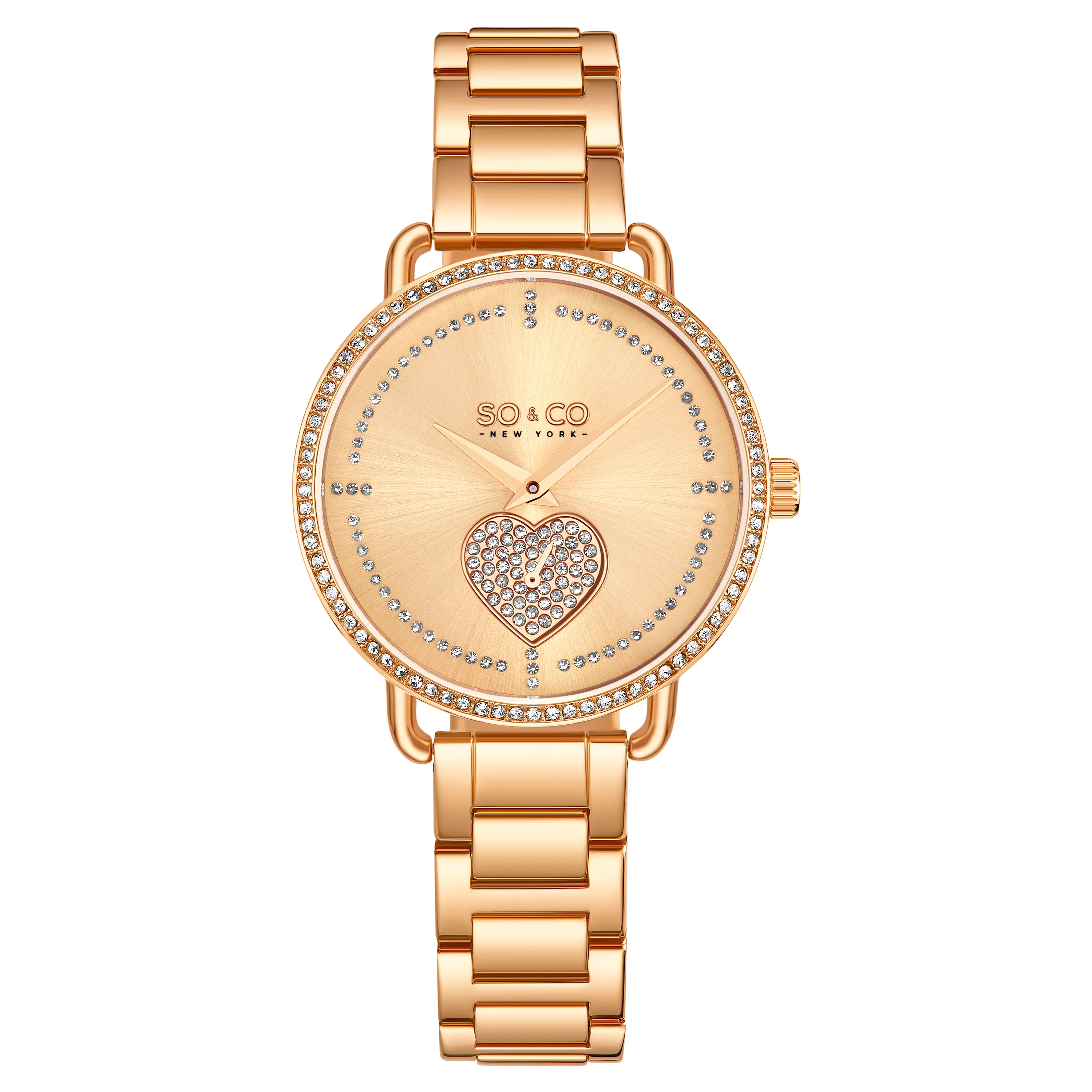 Madison-5524.4 Rose Gold/Stainless Steel