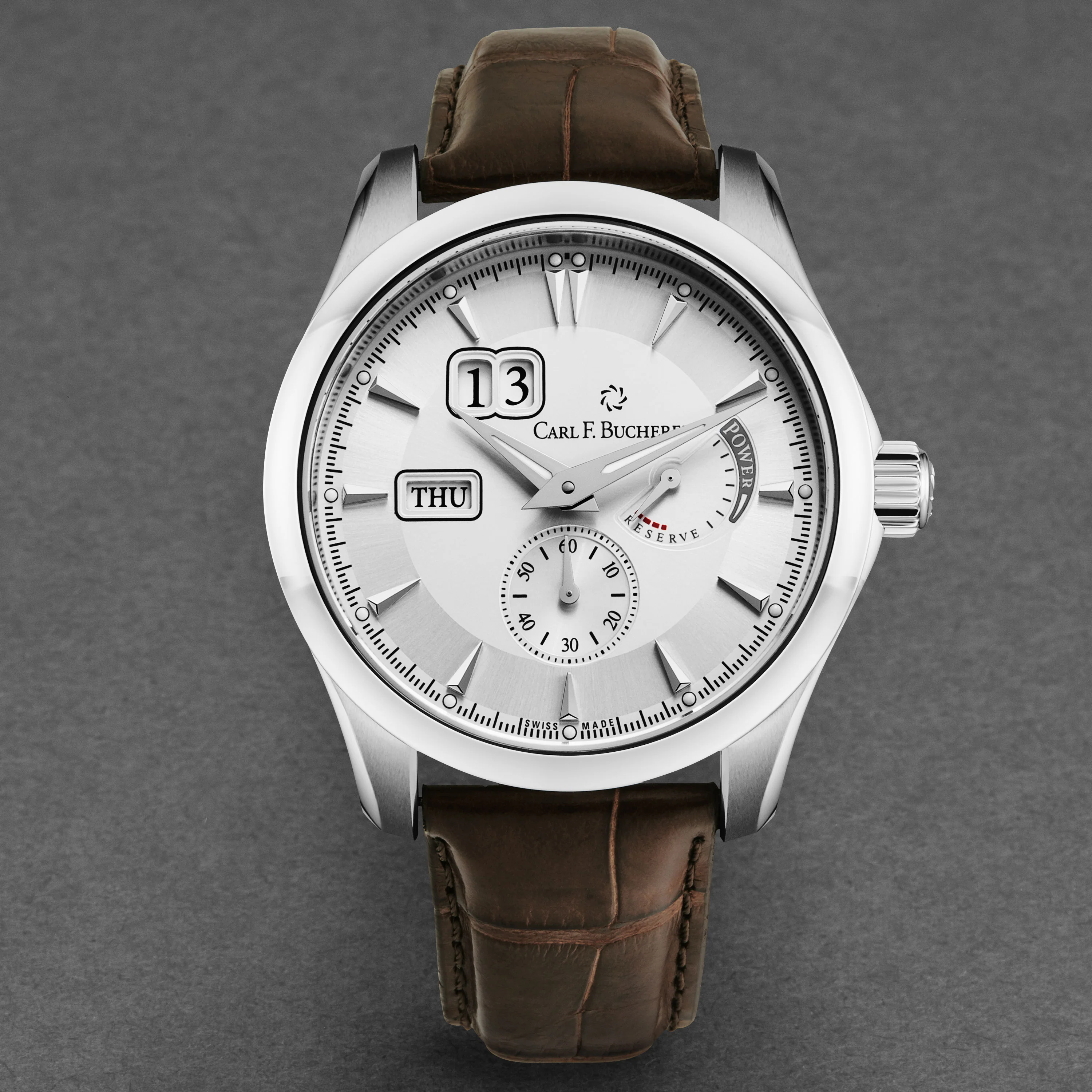 Manero Silver / Stainless Steel Silver Dial - Image 4