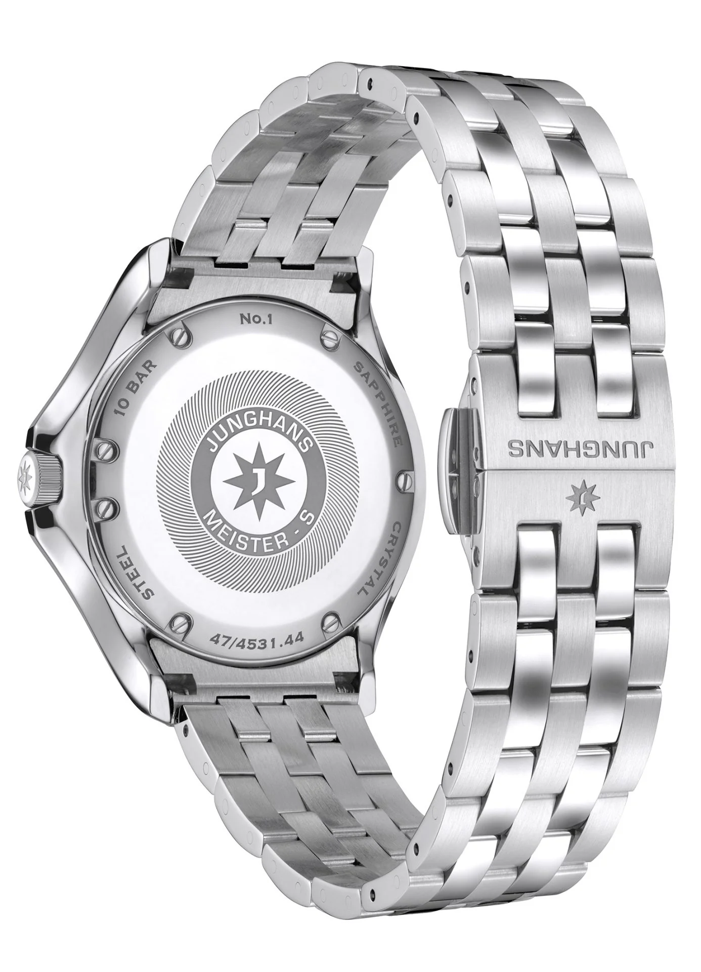 Meister S Quartz 35 Blackberry Dial / Stainless Steel Bracelet Blackberry Dial - Image 4