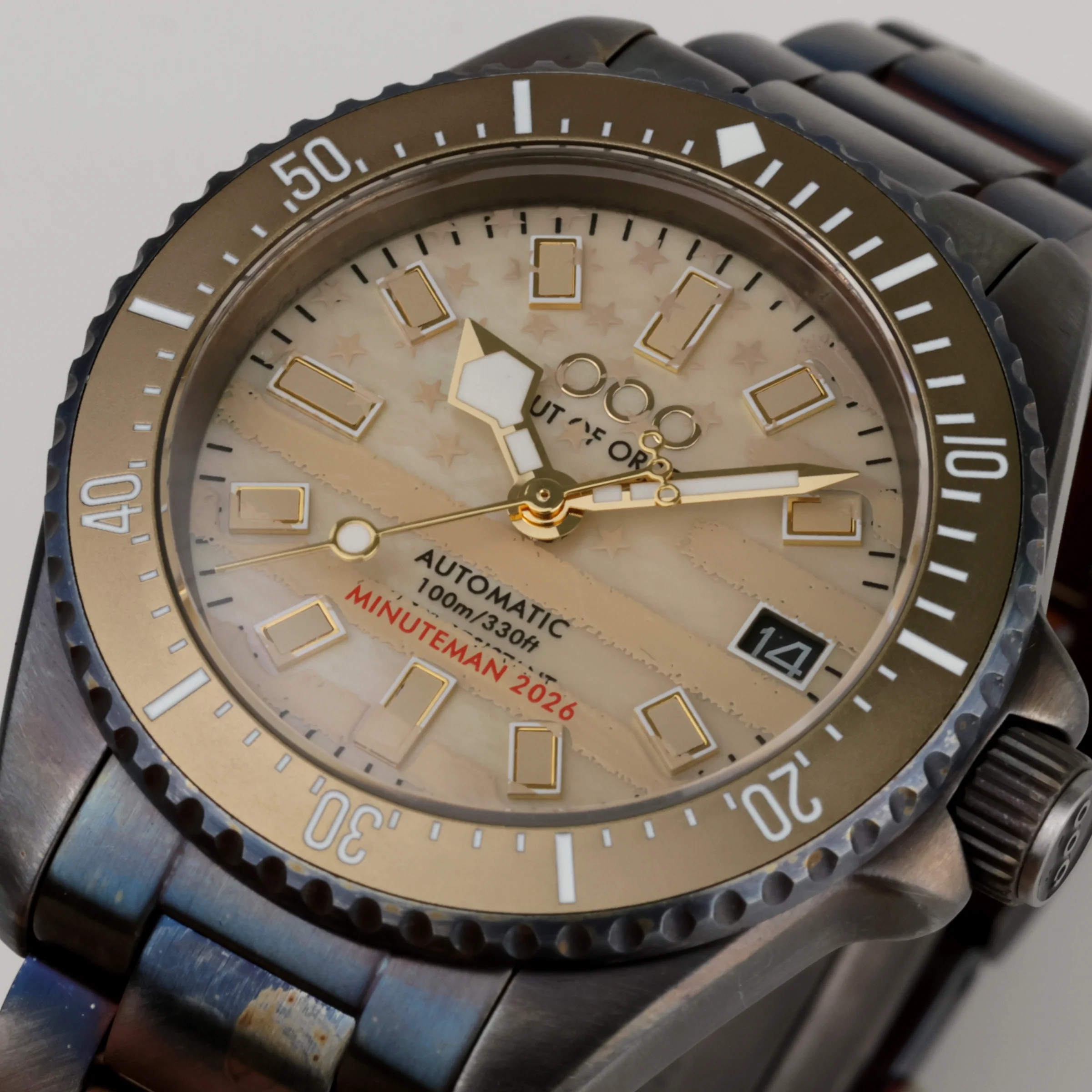 Minuteman 2026 Limited Edition Ivory Flag  Limited 1-25 (Extend Deliver) Ivory Dial - Image 3