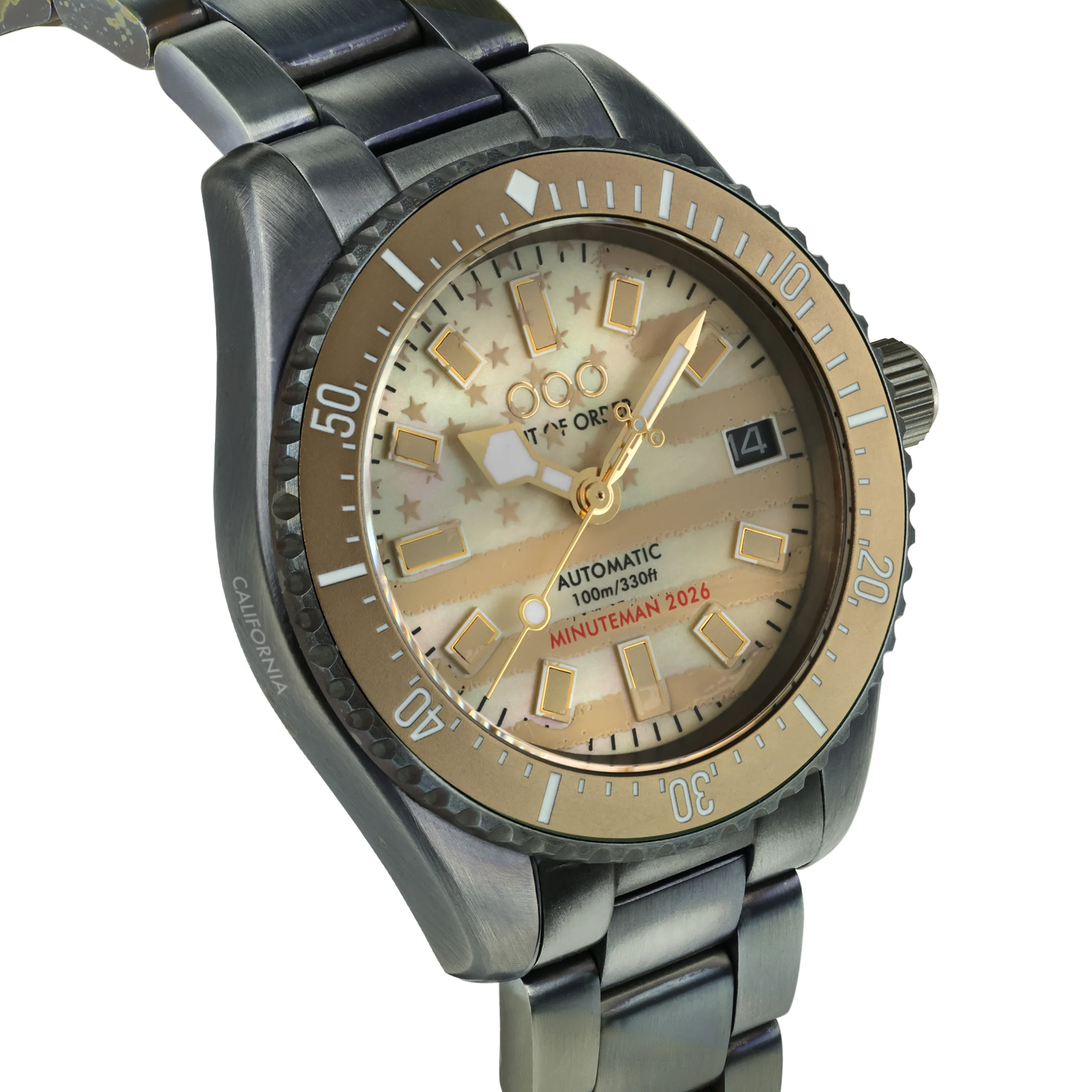 Minuteman 2026 Limited Edition Ivory Flag  Limited 1-25 (Extend Deliver) Ivory Dial - Image 4