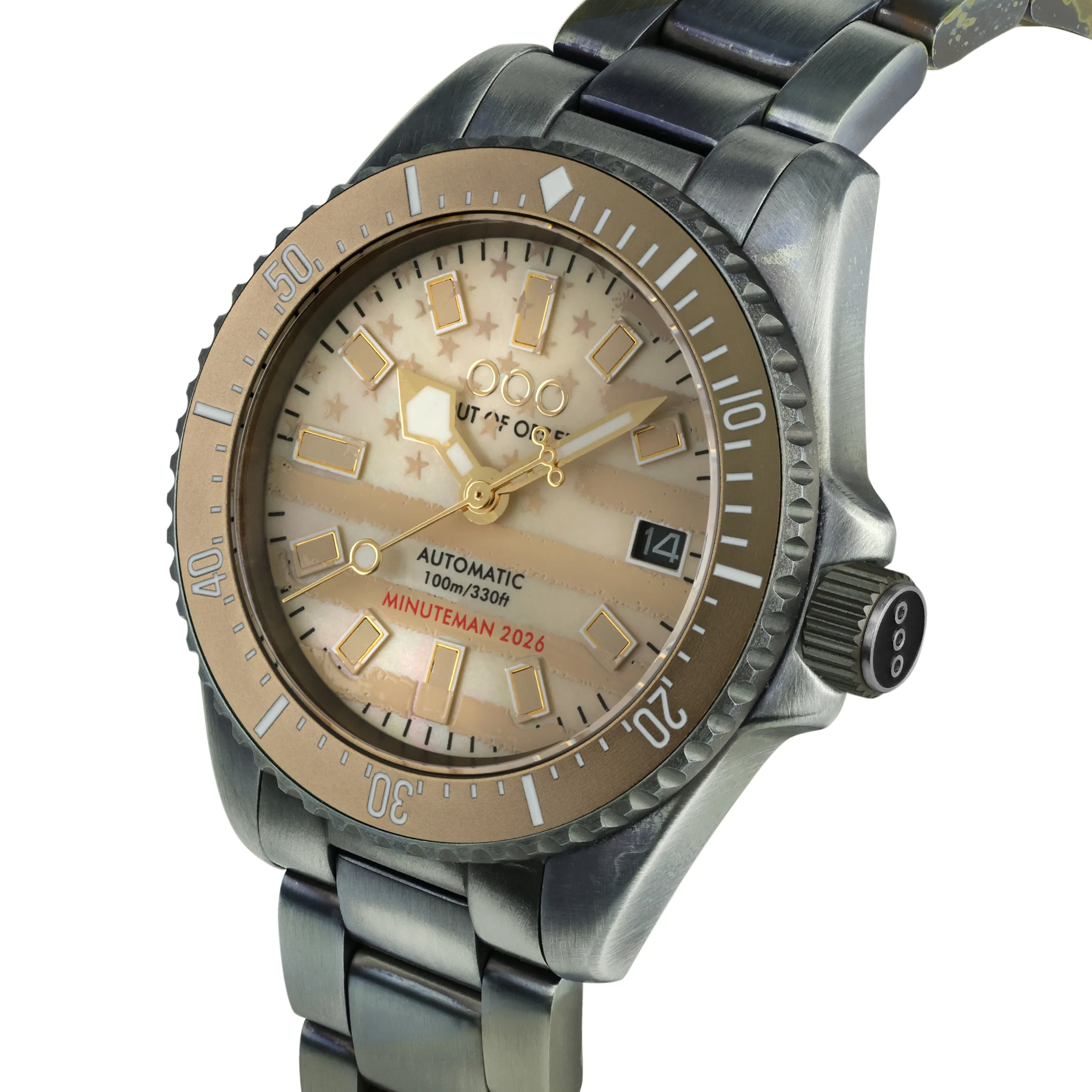 Minuteman 2026 Limited Edition Ivory Flag  Limited 1-25 (Extend Deliver) Ivory Dial - Image 5