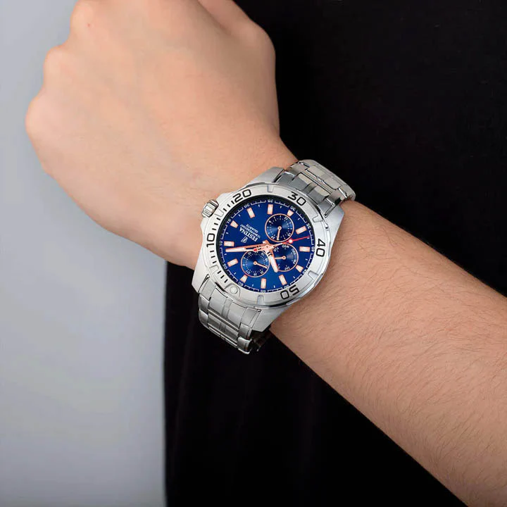 Multifunction Blue / Stainless Steel | Blue Dial - Image 3