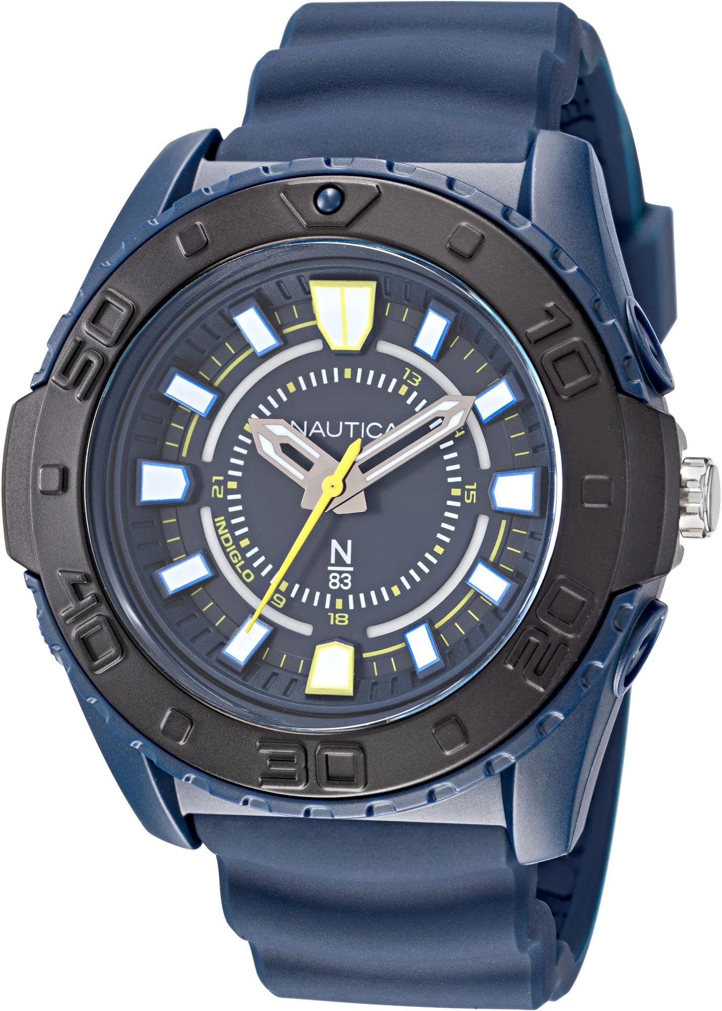 N83 SPORTY Blue / Resin | Blue Dial
