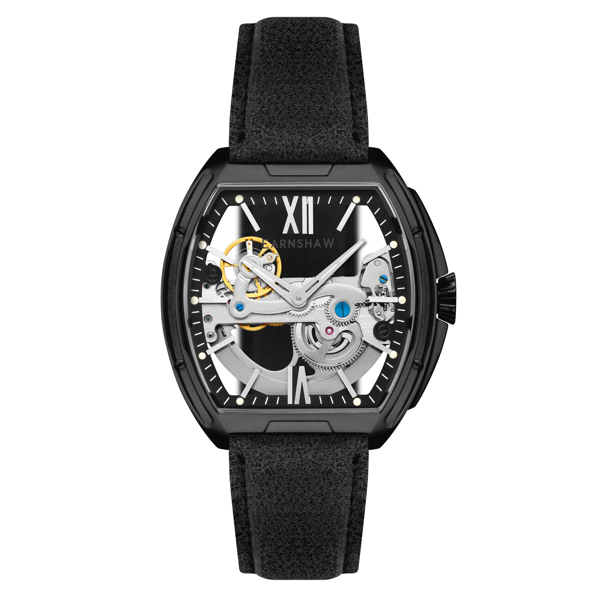 Nobility Knightsbridge Automatic Black / Leather | Black Dial