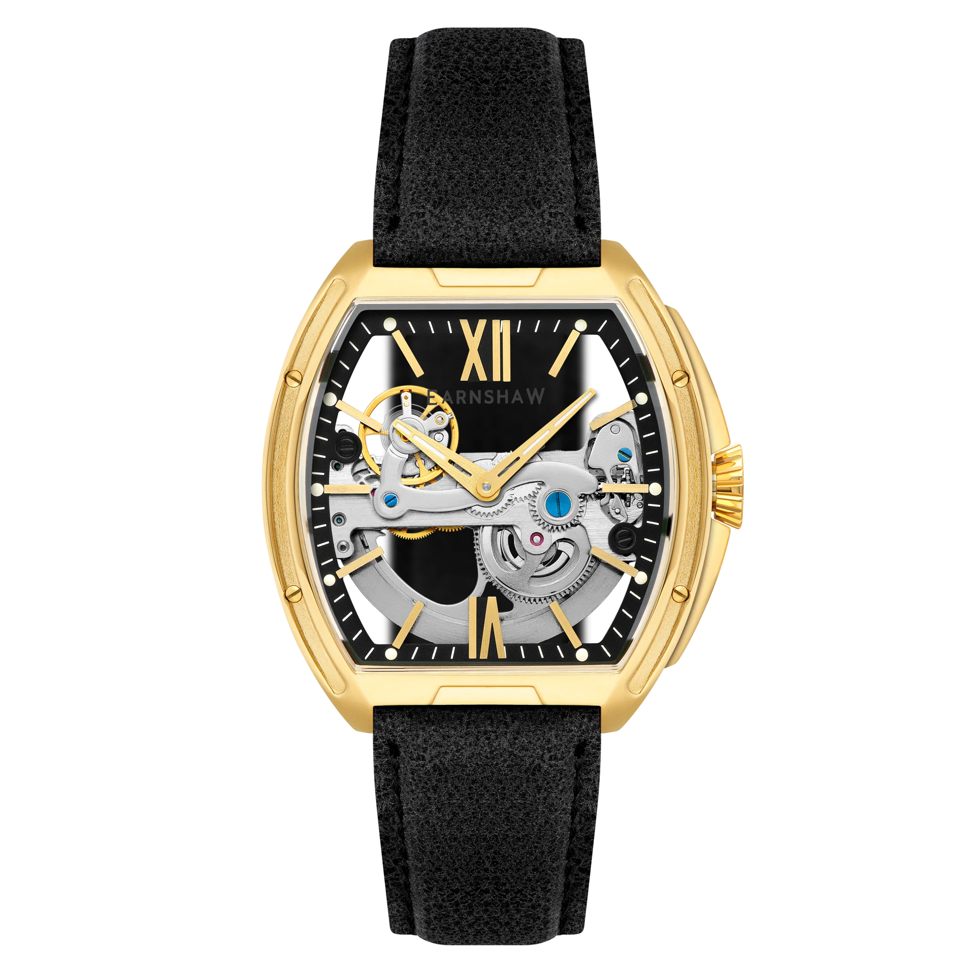 Nobility Knightsbridge Automatic Black / Leather Black Dial