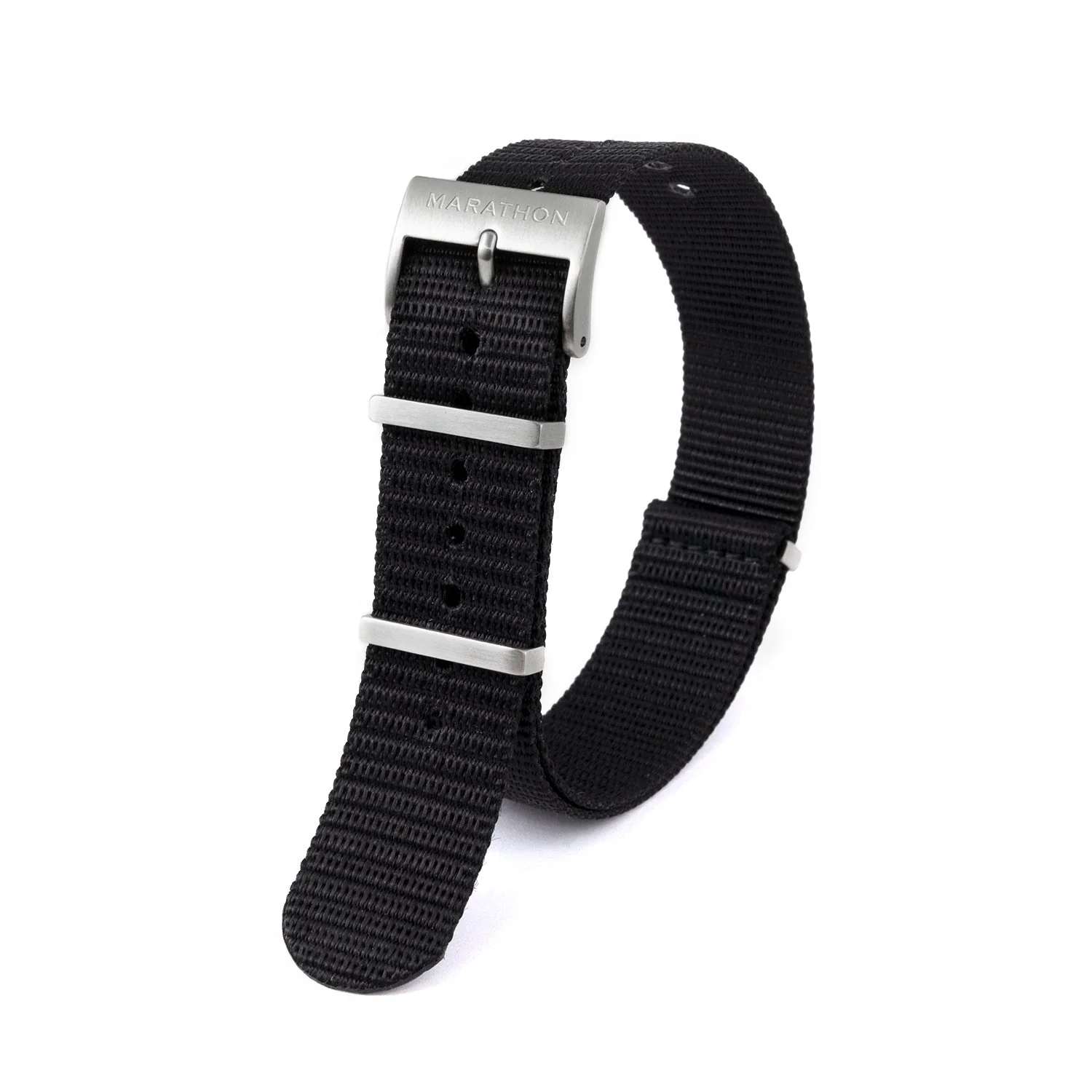 NYLON DEFSTAN STRAP, BLACK, 20MM BLACK/DEFESTAN | Dial - Image 2