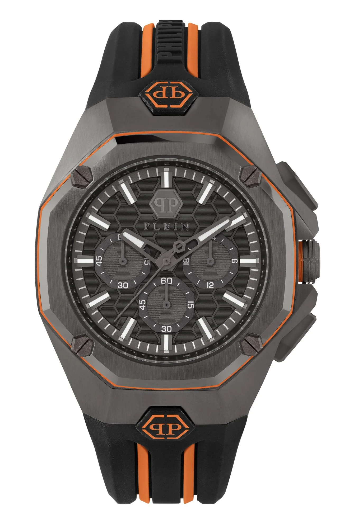 Octagon Gunmetal / Silicone | Gunmetal Dial