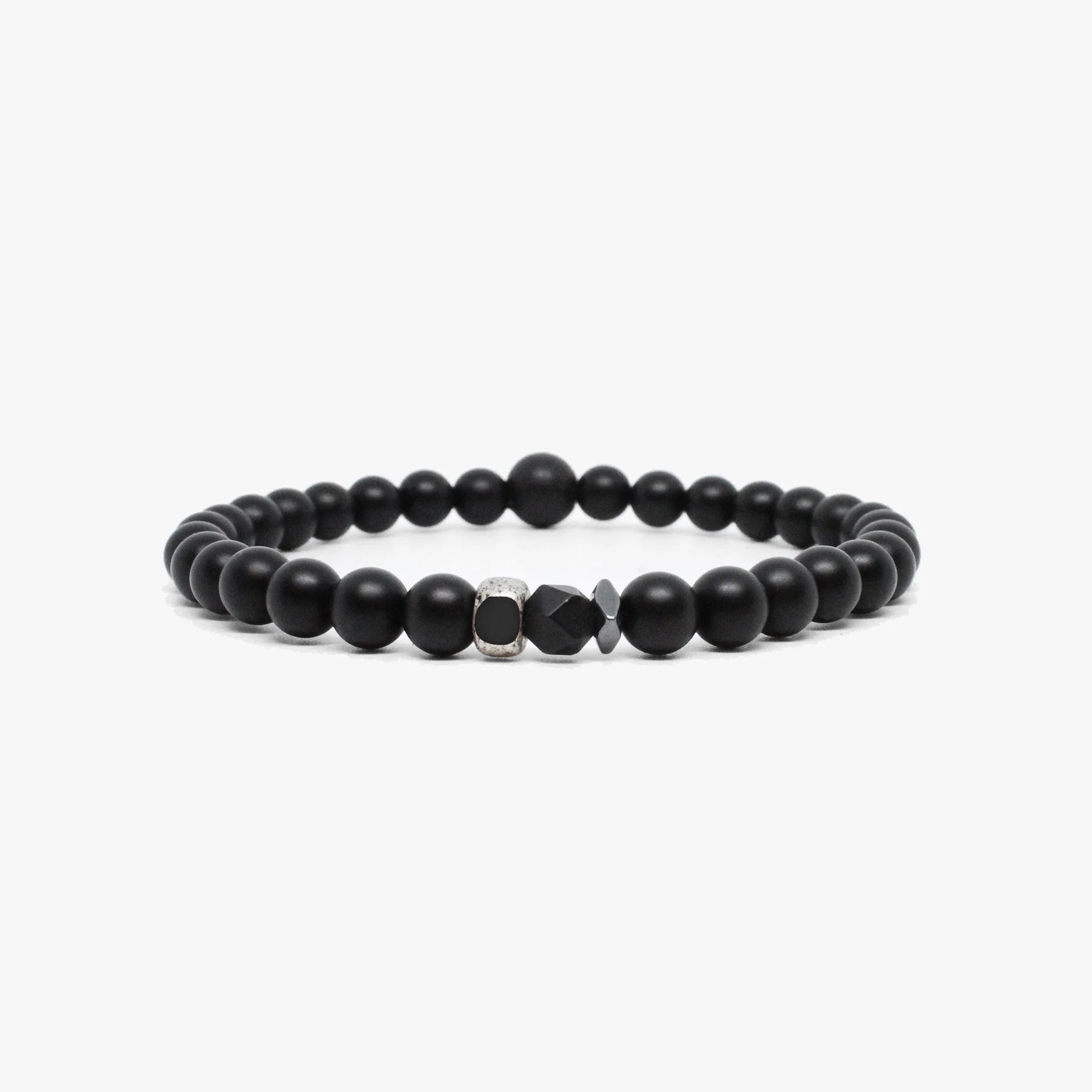 Onyx, Czech Glass, Gunmetal