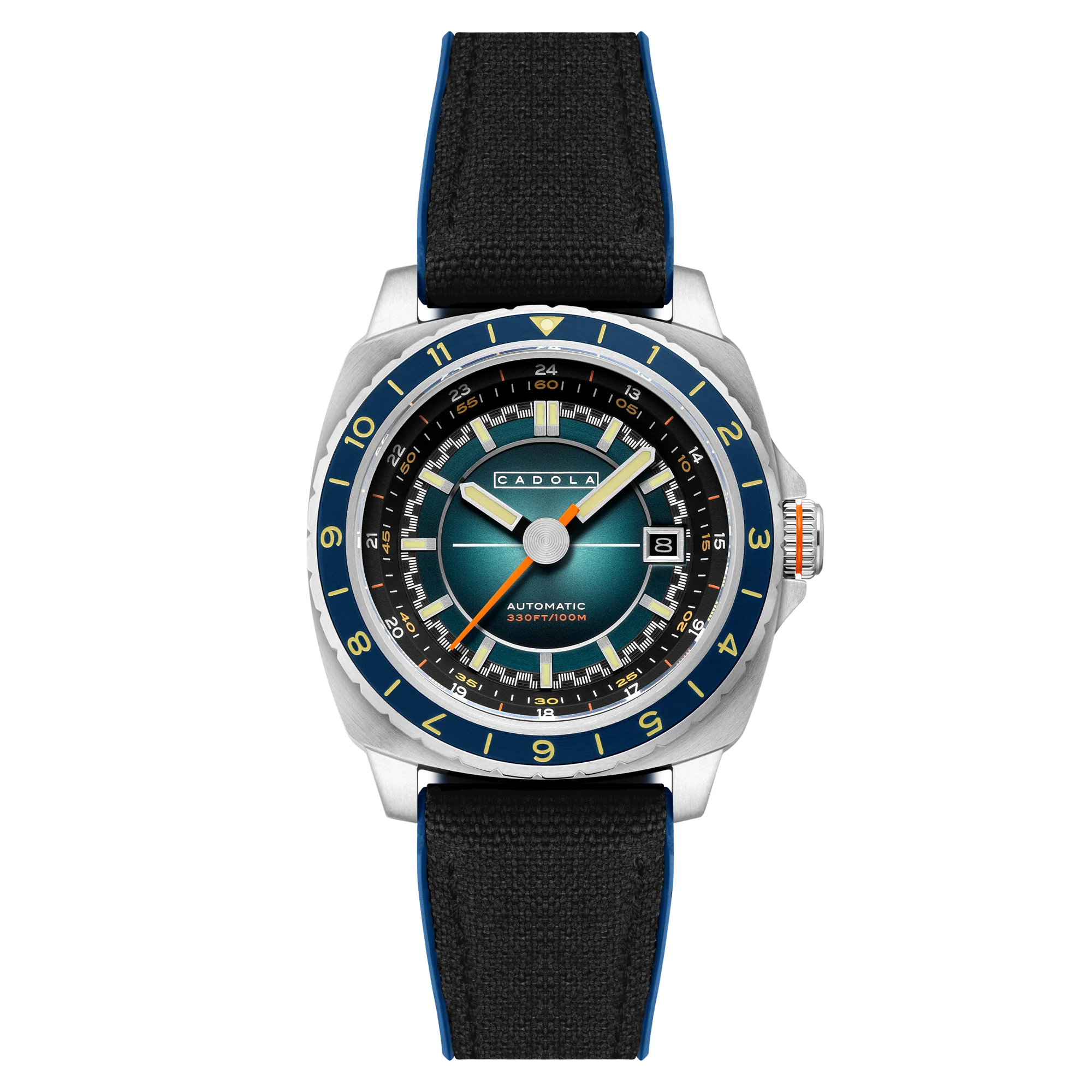 Overdrive Automatic Blue / Black Canvas Blue Dial