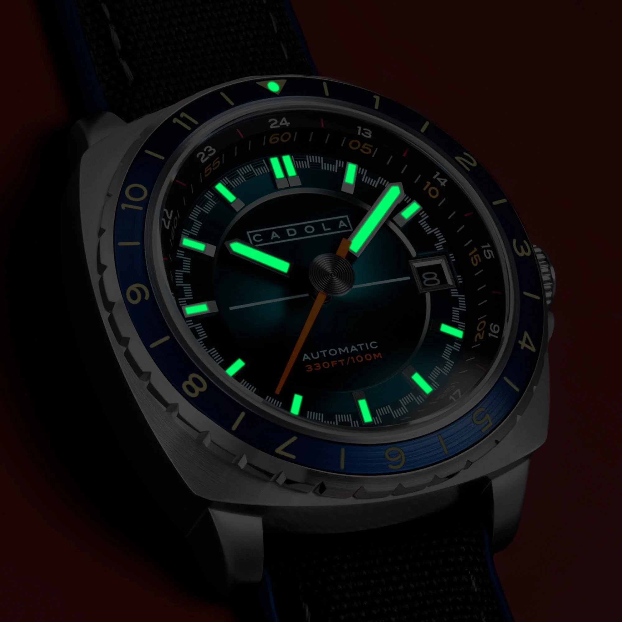 Overdrive Automatic Blue / Black Canvas Blue Dial - Image 4