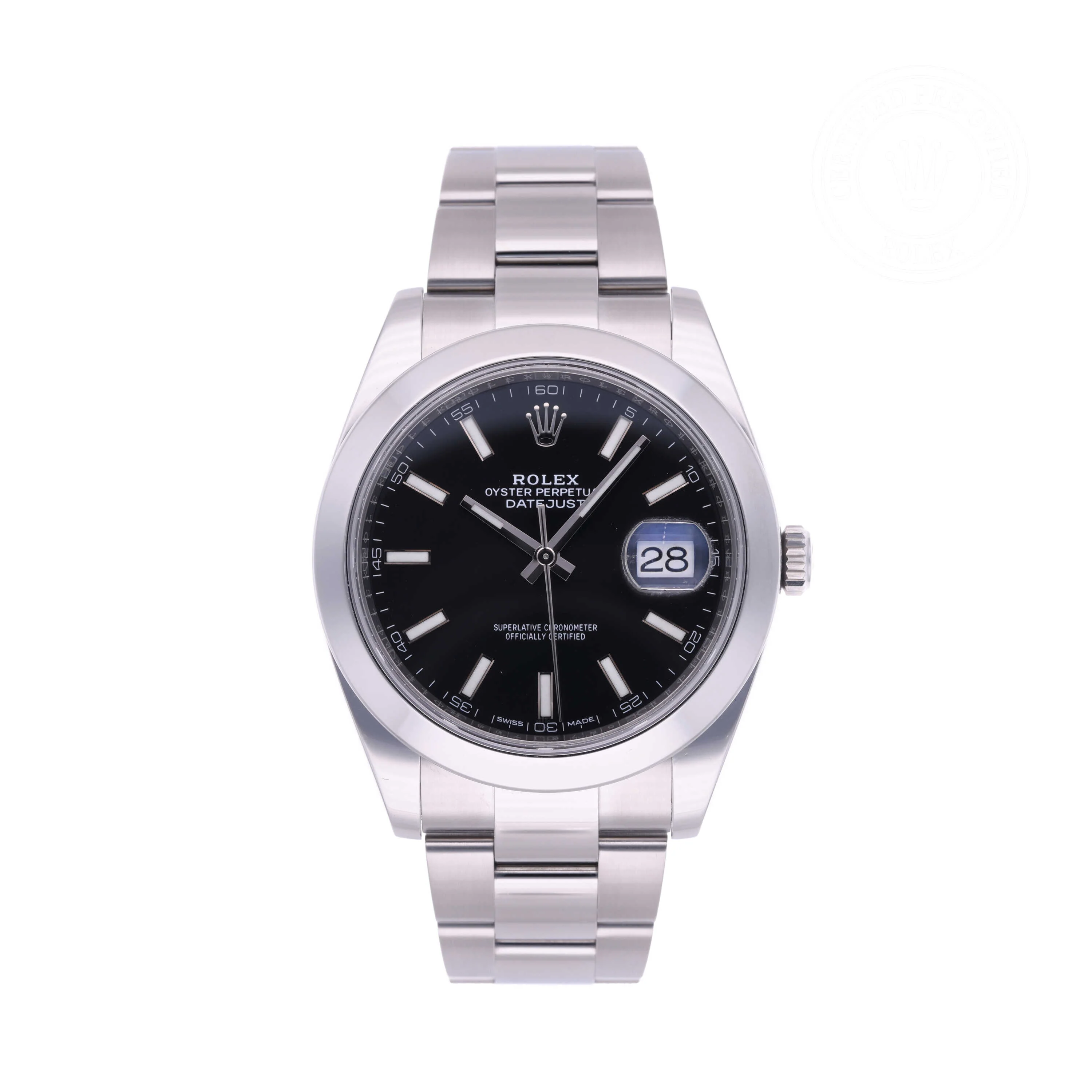 Pre-Owned Rolex Oystersteel Datejust 41mm-Ref. 126300