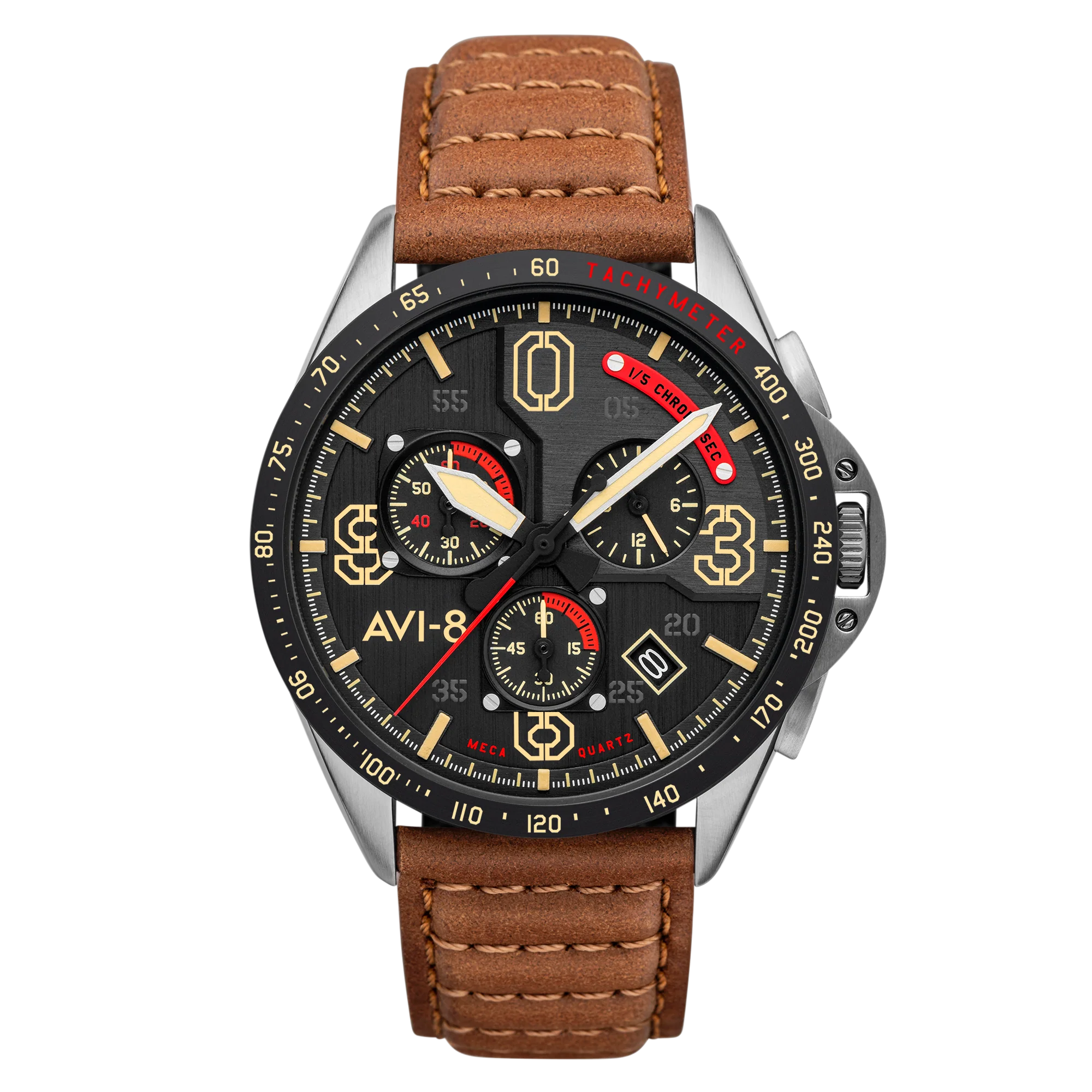 P-51 Mustang Blakeslee Chronograph | Black Dial