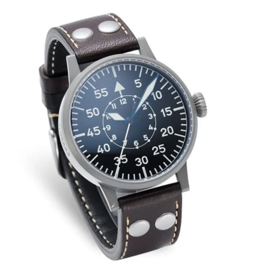 Paderborn Pilot Watch Original 42mm Automatic Black Dial - Image 2