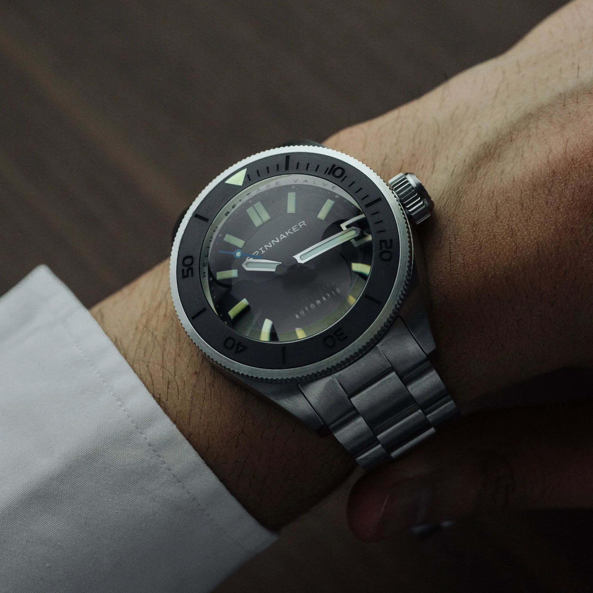 Piccard Black / Stainless Steel | Black Dial - Image 3