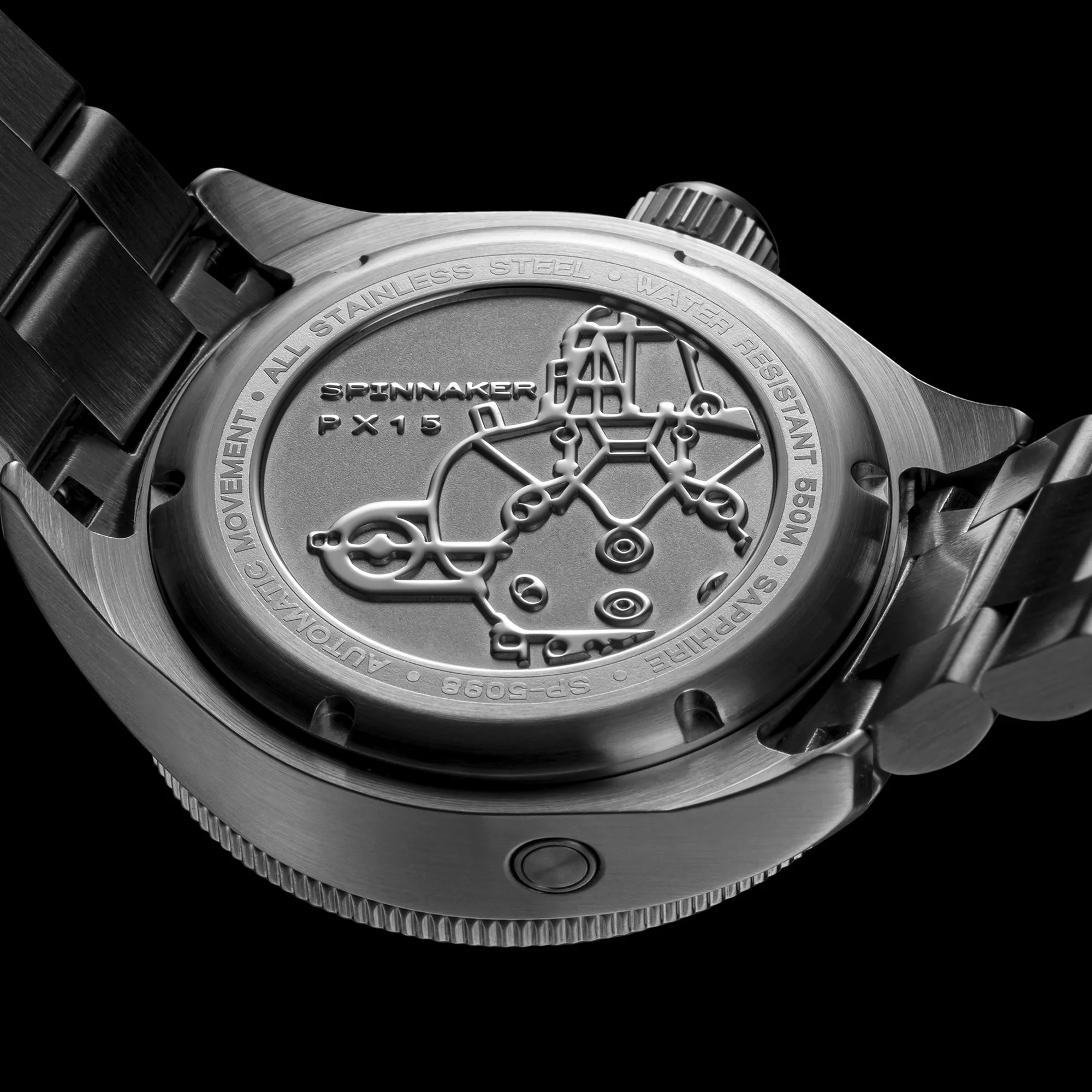 Piccard Black / Stainless Steel | Black Dial - Image 6