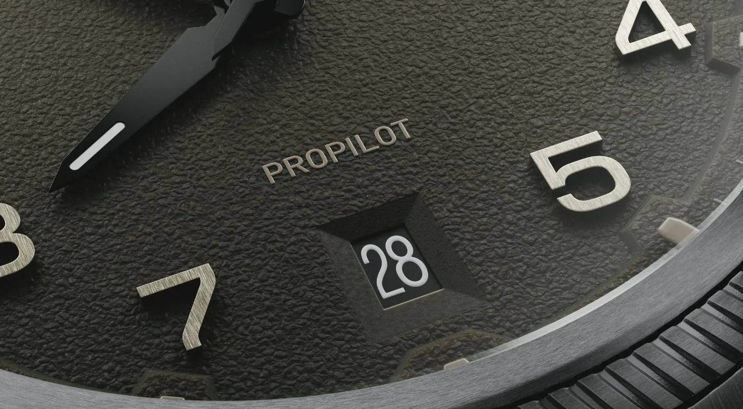 ProPilot Date Green/Silver Stainless Steel Green Dial - Image 3
