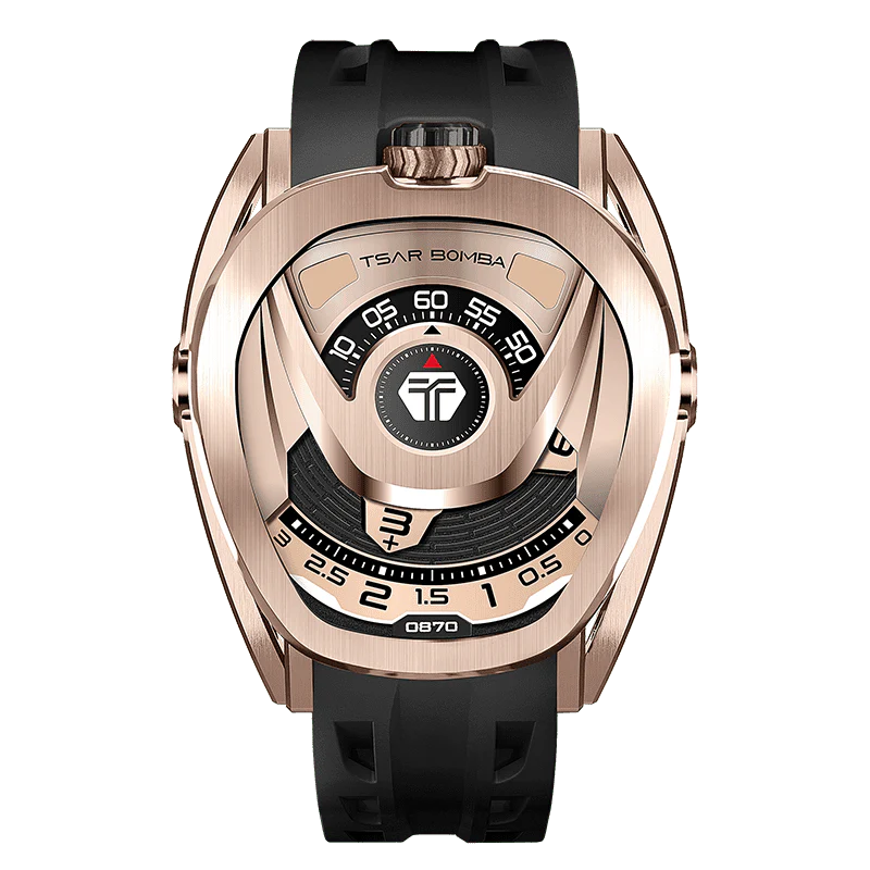 Reactor gold/rubber | Black Dial