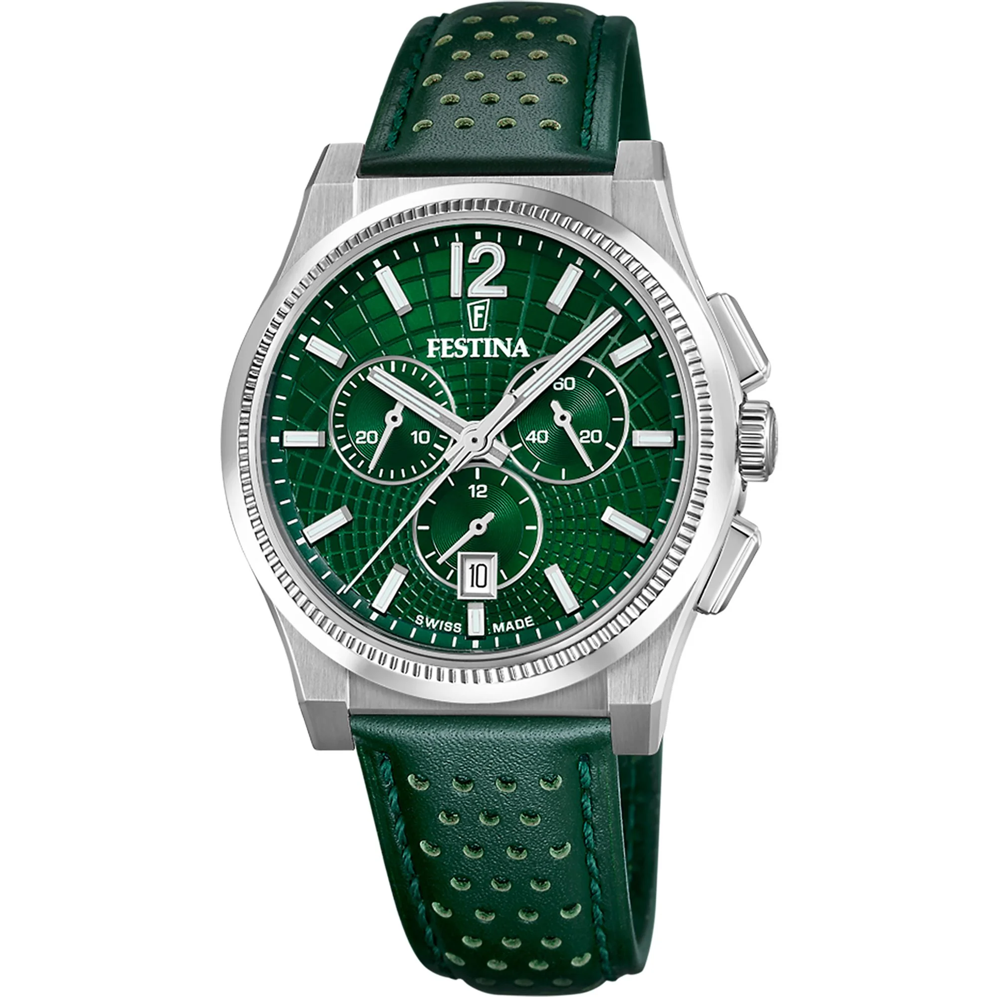 Rive Green / Leather Green Dial