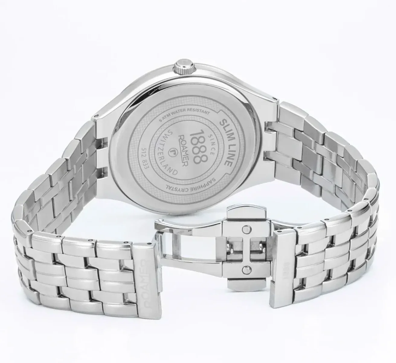Roamer R8 Slim-Line Classic Watch Blue Dial - Image 4