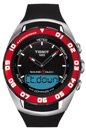 Seastar 1000 Chronograph Black / Red 45mm | Black Dial