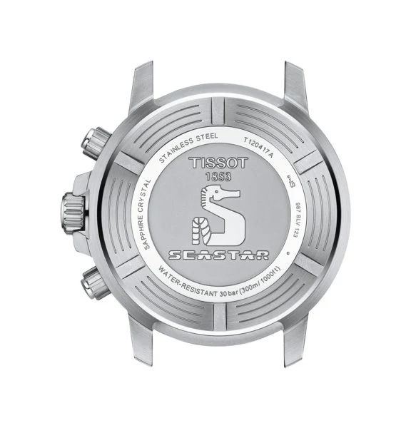 Seastar 1000 Chronograph Stainless Steel | Black Dial - Image 3