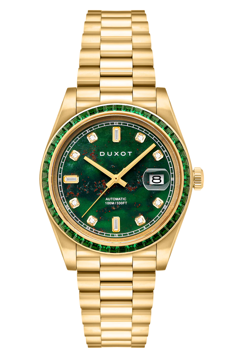 Serenata Automatic Limited Edition Green / Gold Stainless Steel | Green Dial