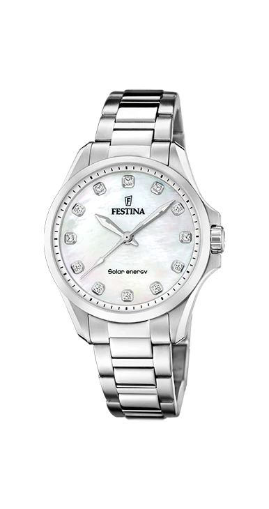 Solar Energy Mother Of Pearl / Stainless Steel