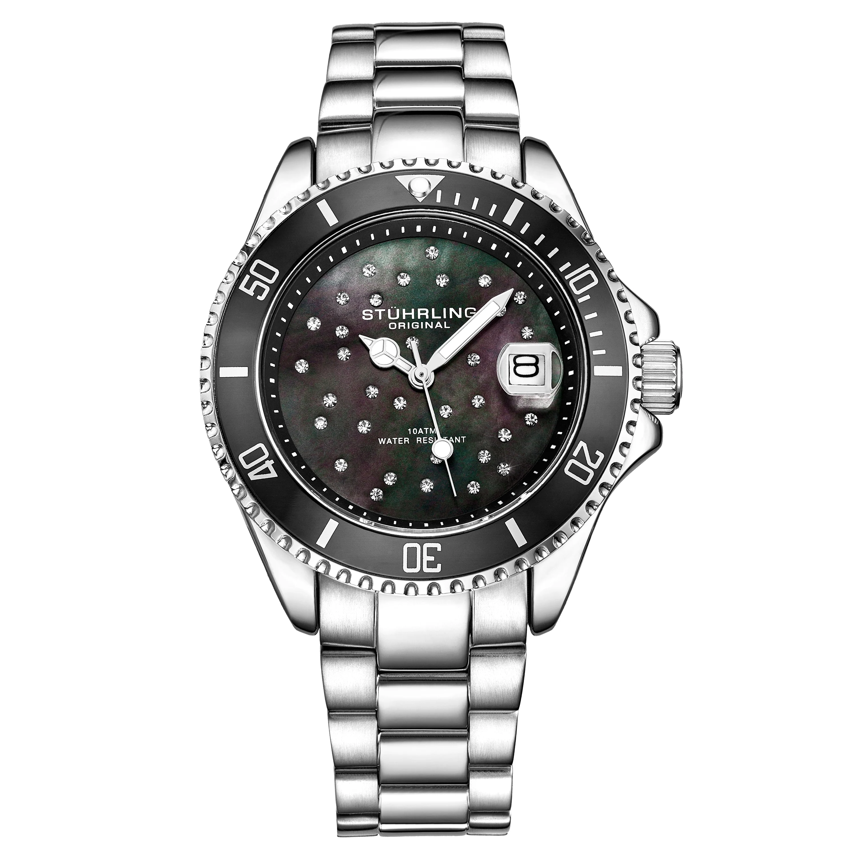 Starsea Quartz Fashion Black/Silver | Black Dial