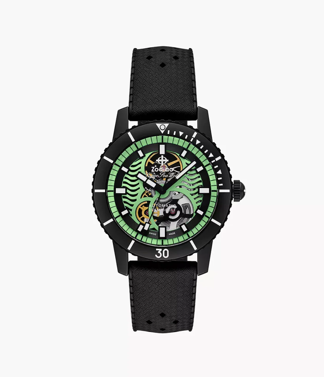 Super Sea Wolf Skeleton Night Diver | Multi-colored Dial