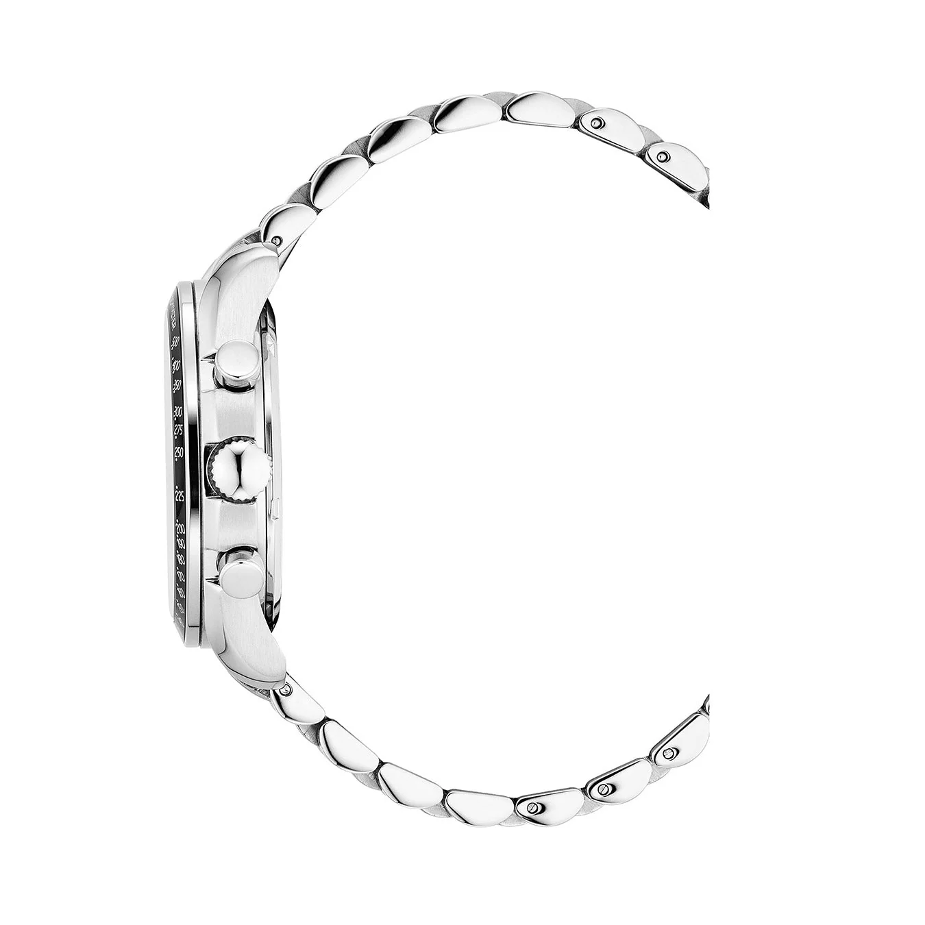 Swiss Precision Black /steel barecelet Black Dial - Image 2