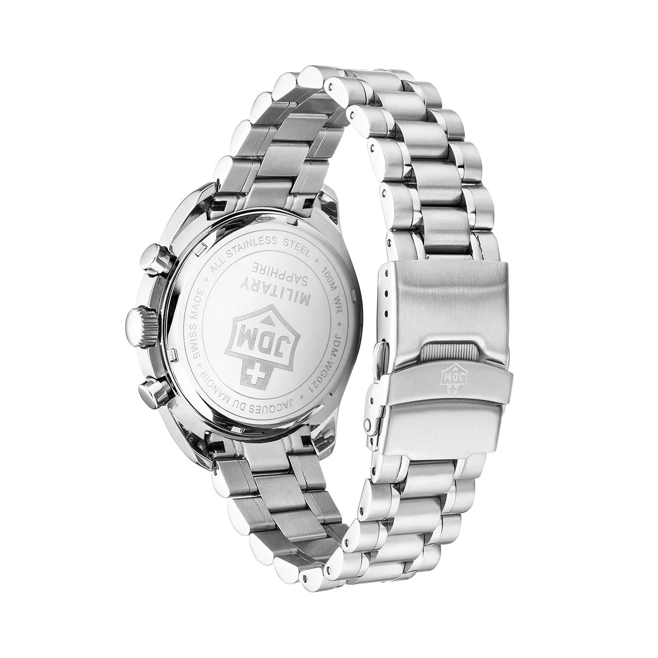 Swiss Precision Black /steel barecelet Black Dial - Image 3
