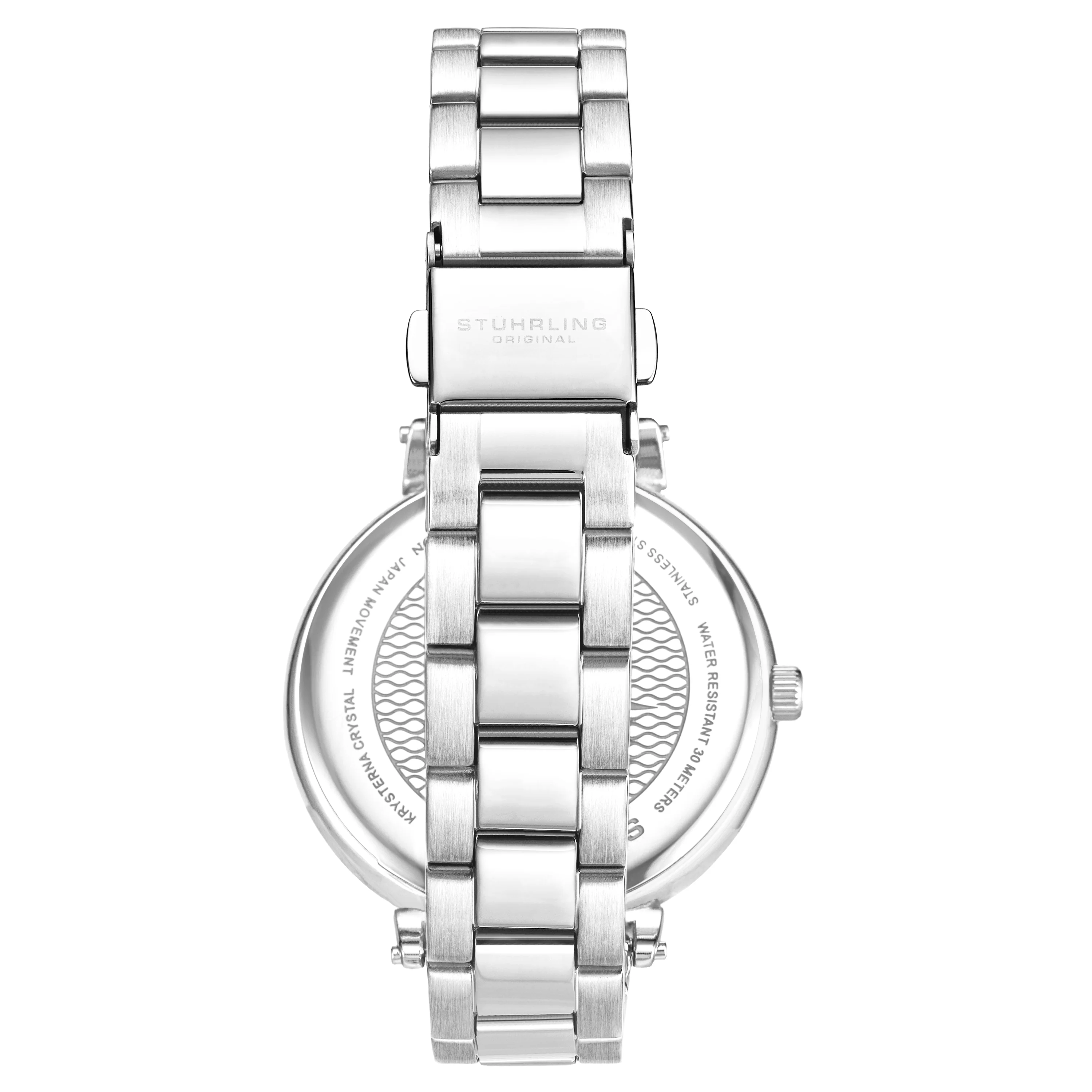 Symphony-3908.1 Silver Stainless Steel | Black Dial - Image 3