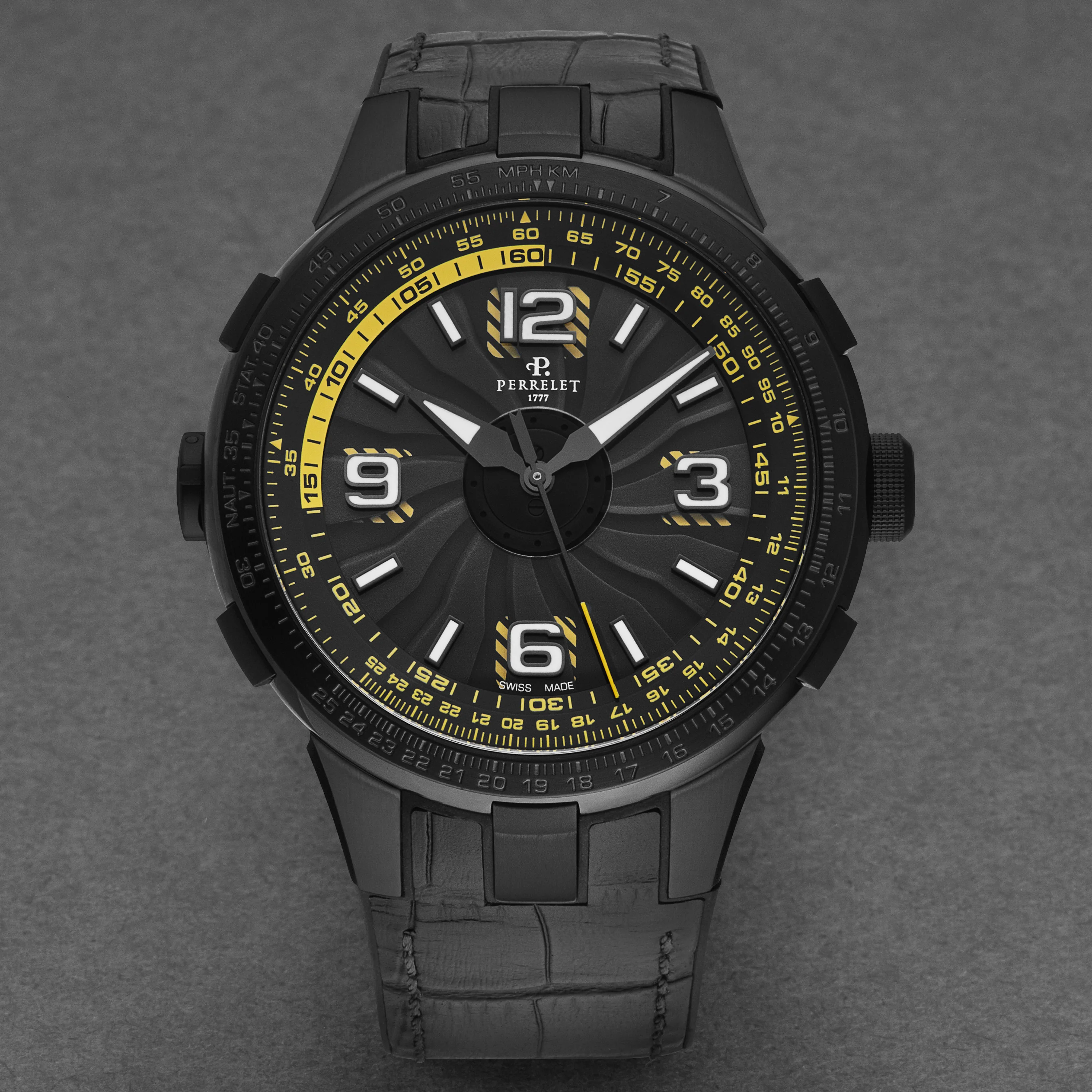 Turbine Pilot Black Yellow Black-Yellow Dial - Image 4