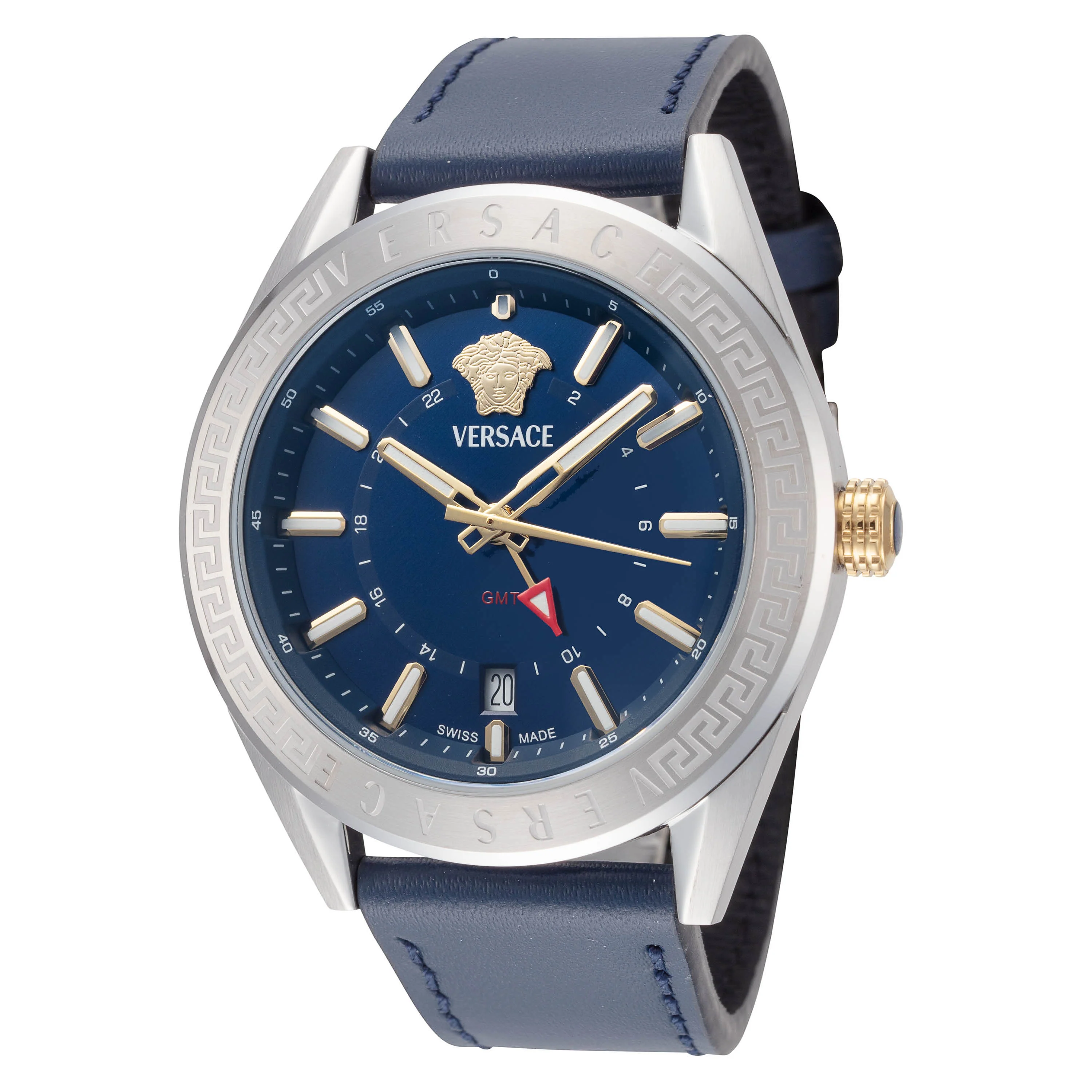V-Code 42mm / Blue / Blue | Blue Dial